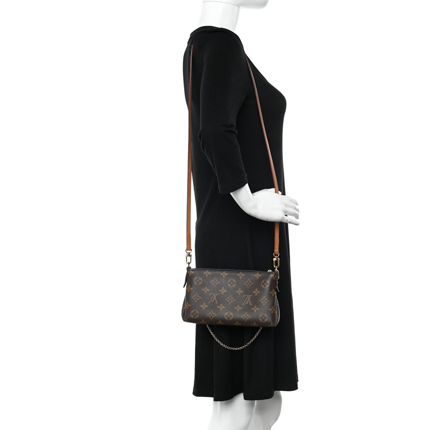 Monogram Pallas Clutch Blue Marine