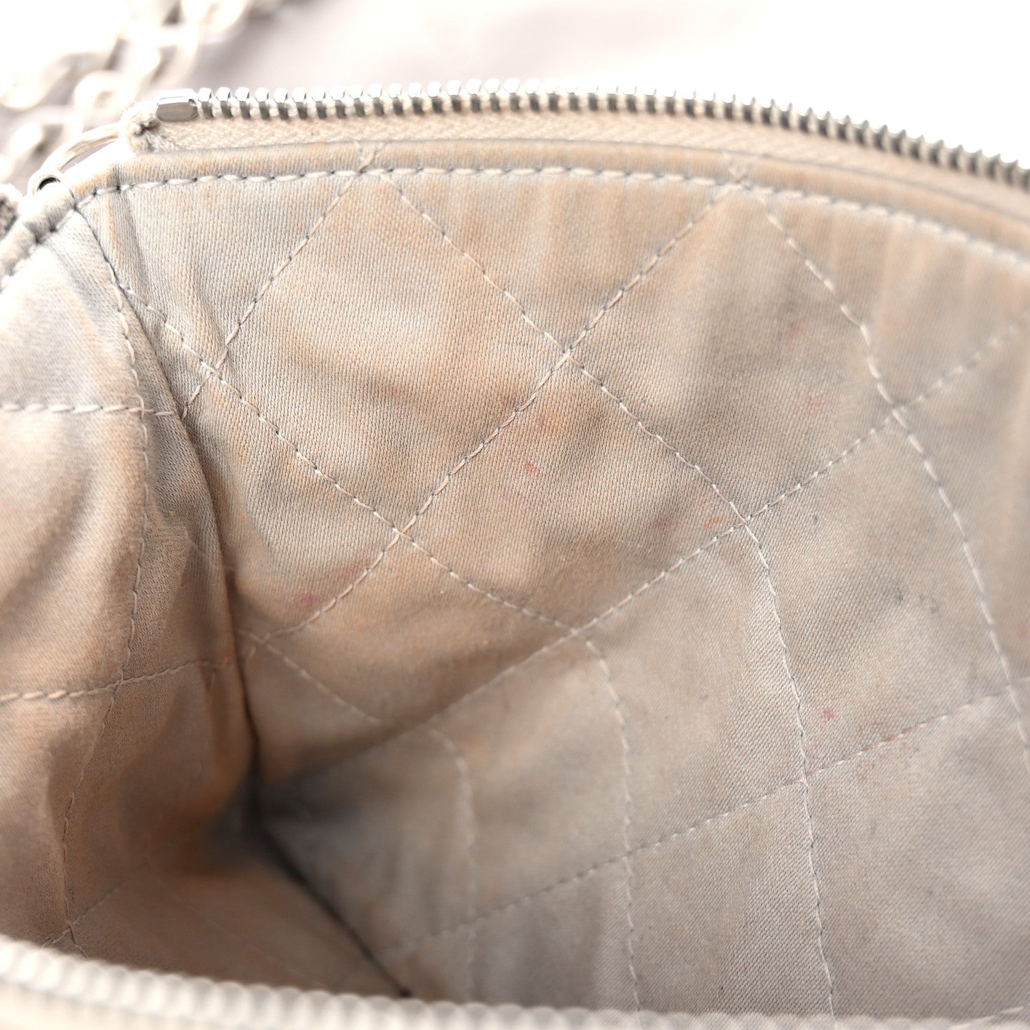 Chanel Shiny Calfskin Quilted Small Chanel 22 Grey 13 of 15