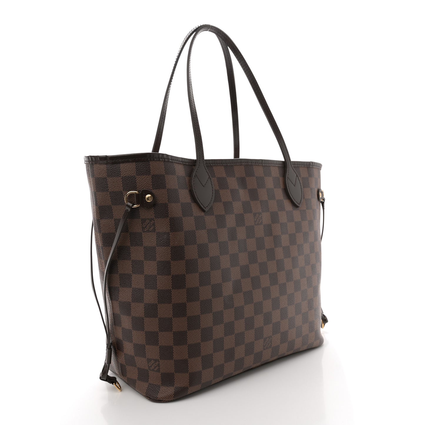 Damier Ebene Neo Neverfull MM Rose Ballerine