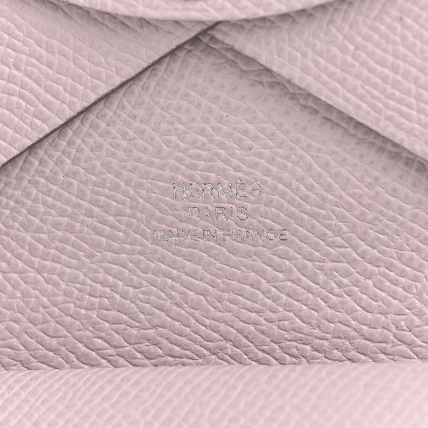 Epsom Calvi Duo Card Case Mauve Pale