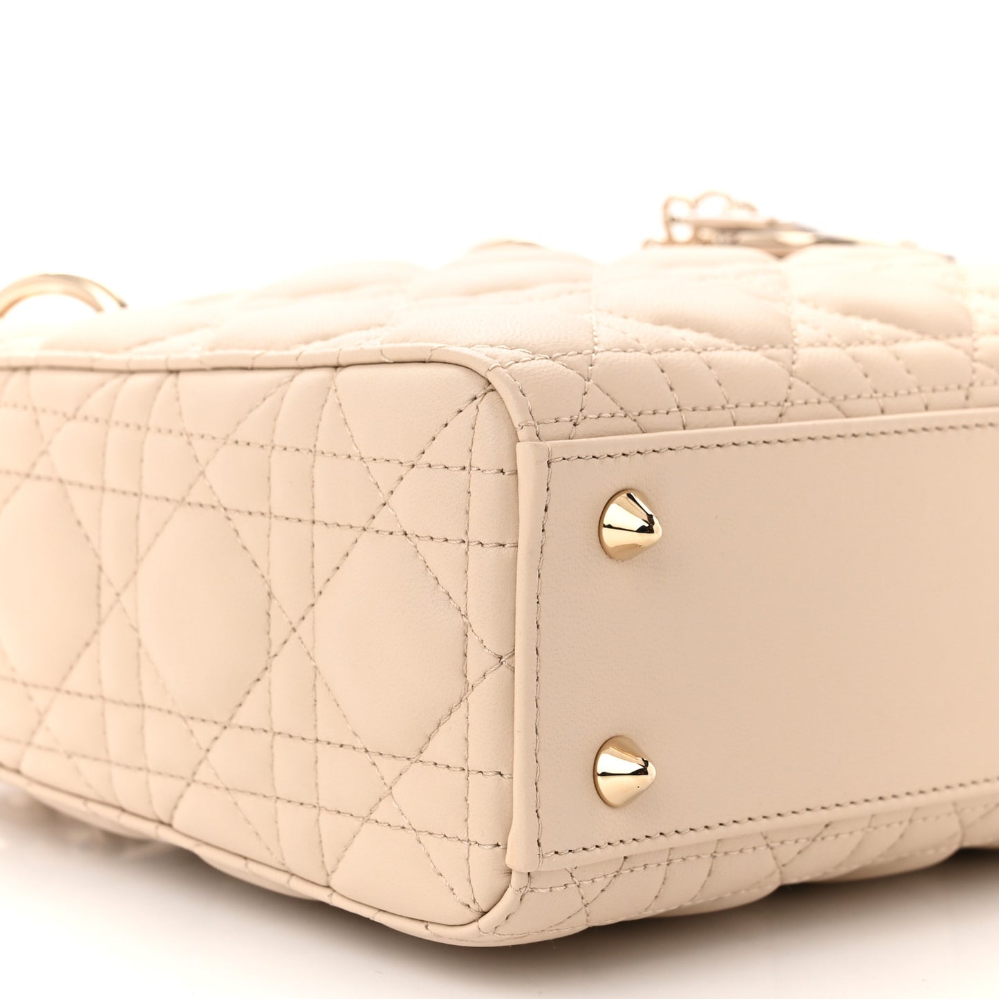 Lambskin Cannage Small My ABC Dior Lady Dior Beige