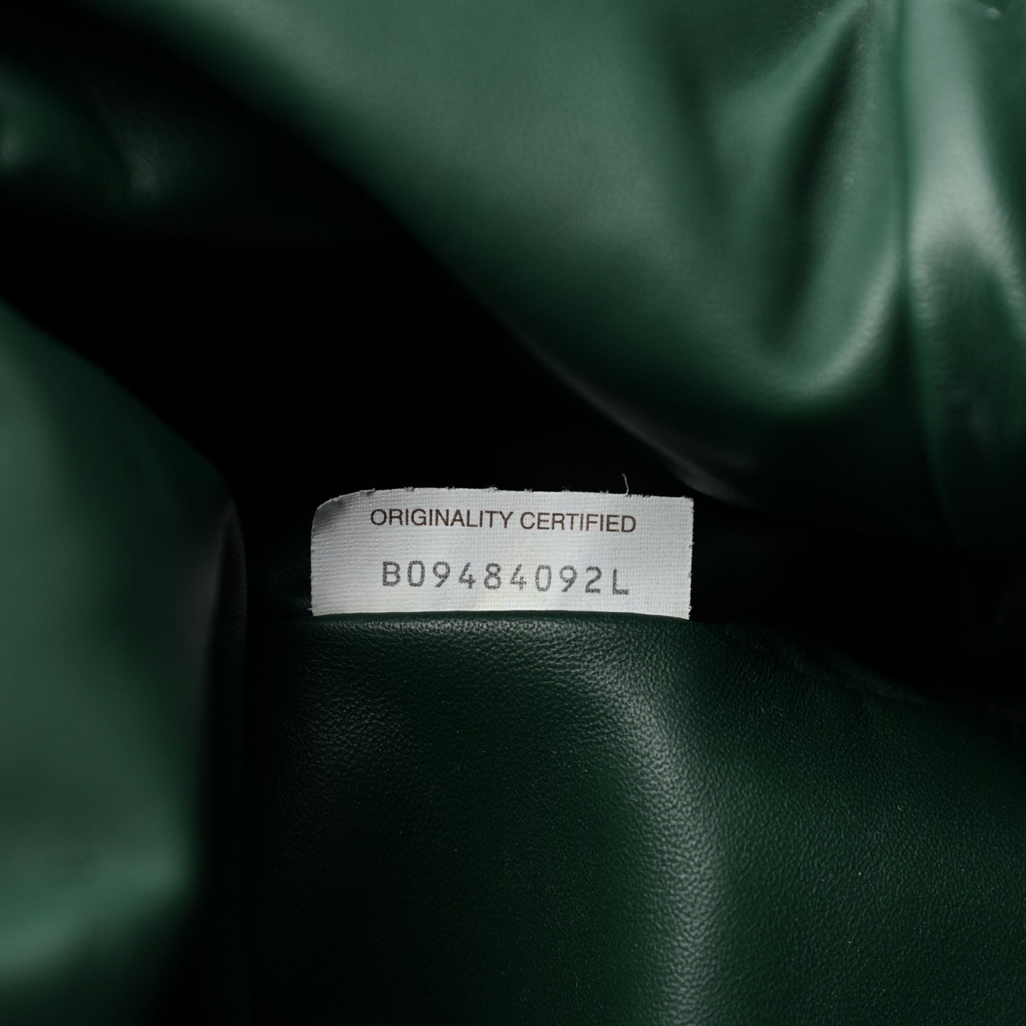 Nappa Maxi Intrecciato The Pouch Oversized Clutch Raintree