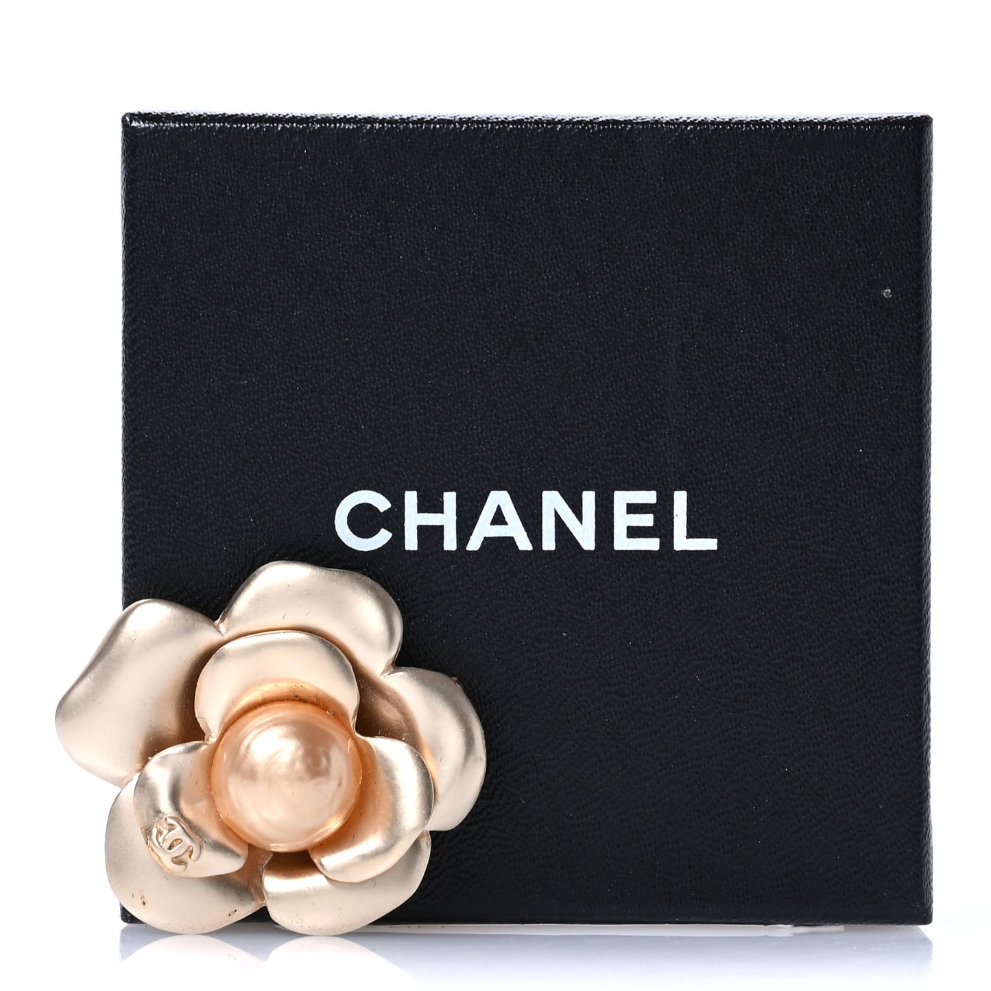 Camellia Brooch Gold