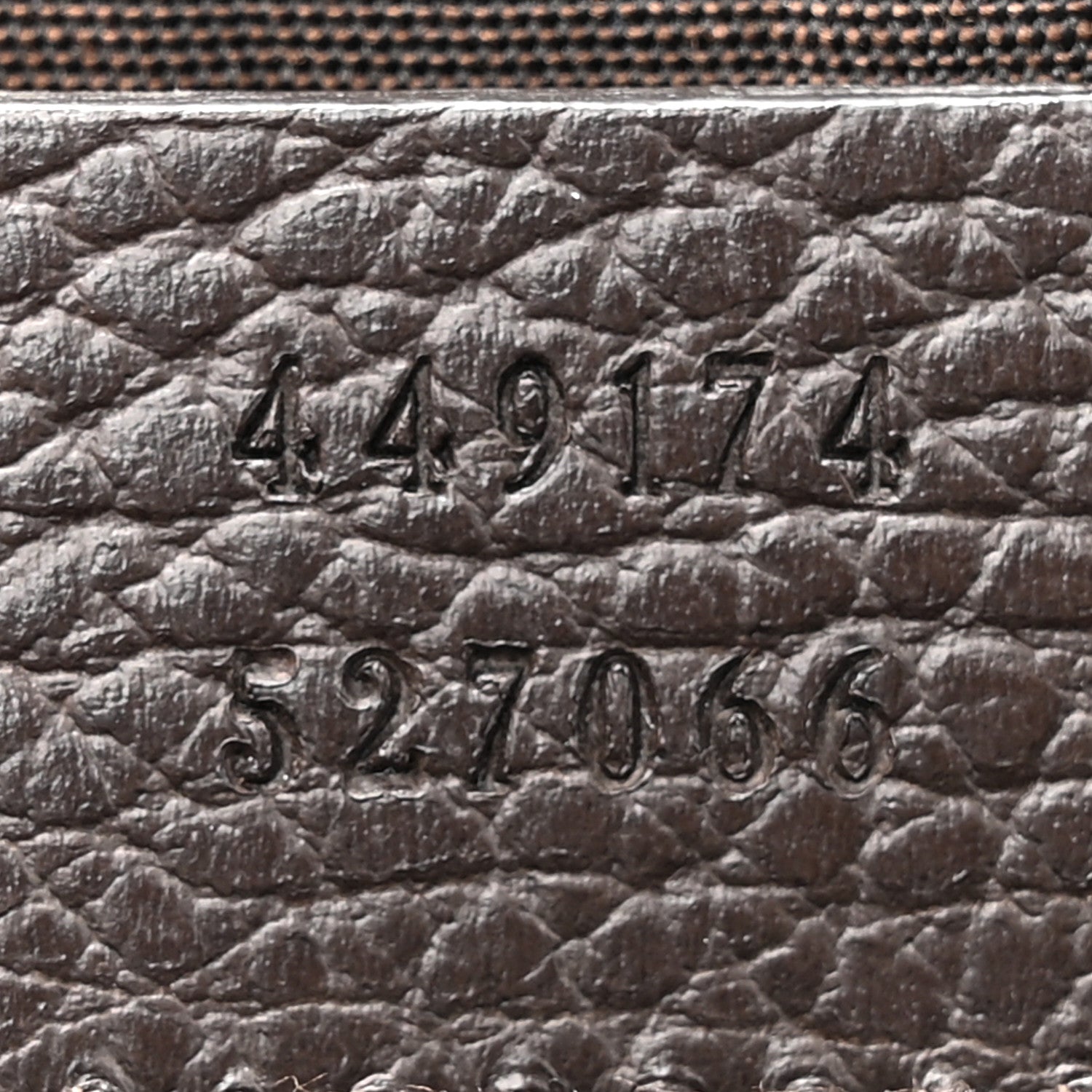 Gucci Monogram Belt Bag Dark Brown 7 of 11