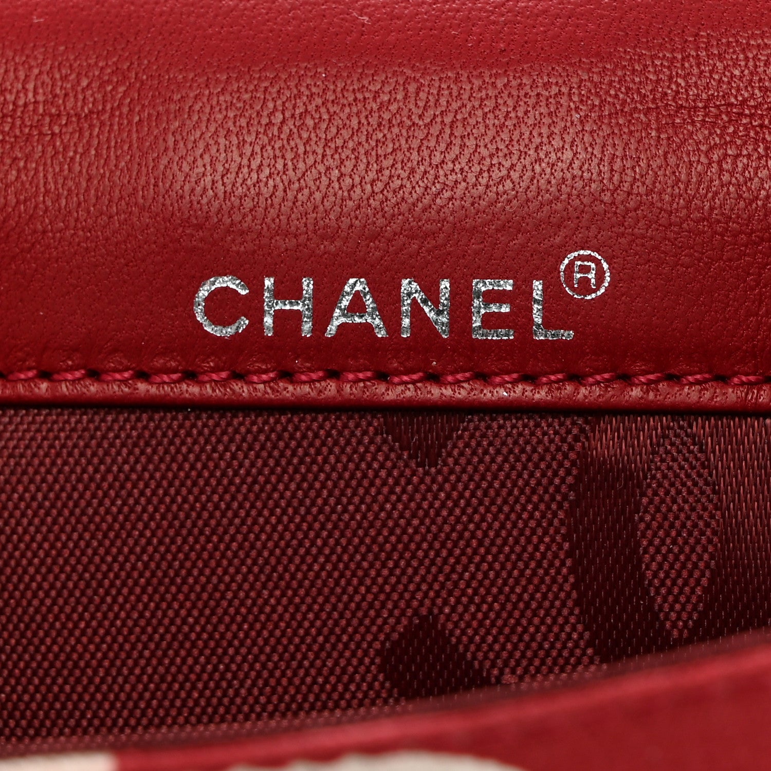 Chanel Canvas 31 Rue Cambon By The Sea Wallet Red 6 of 13