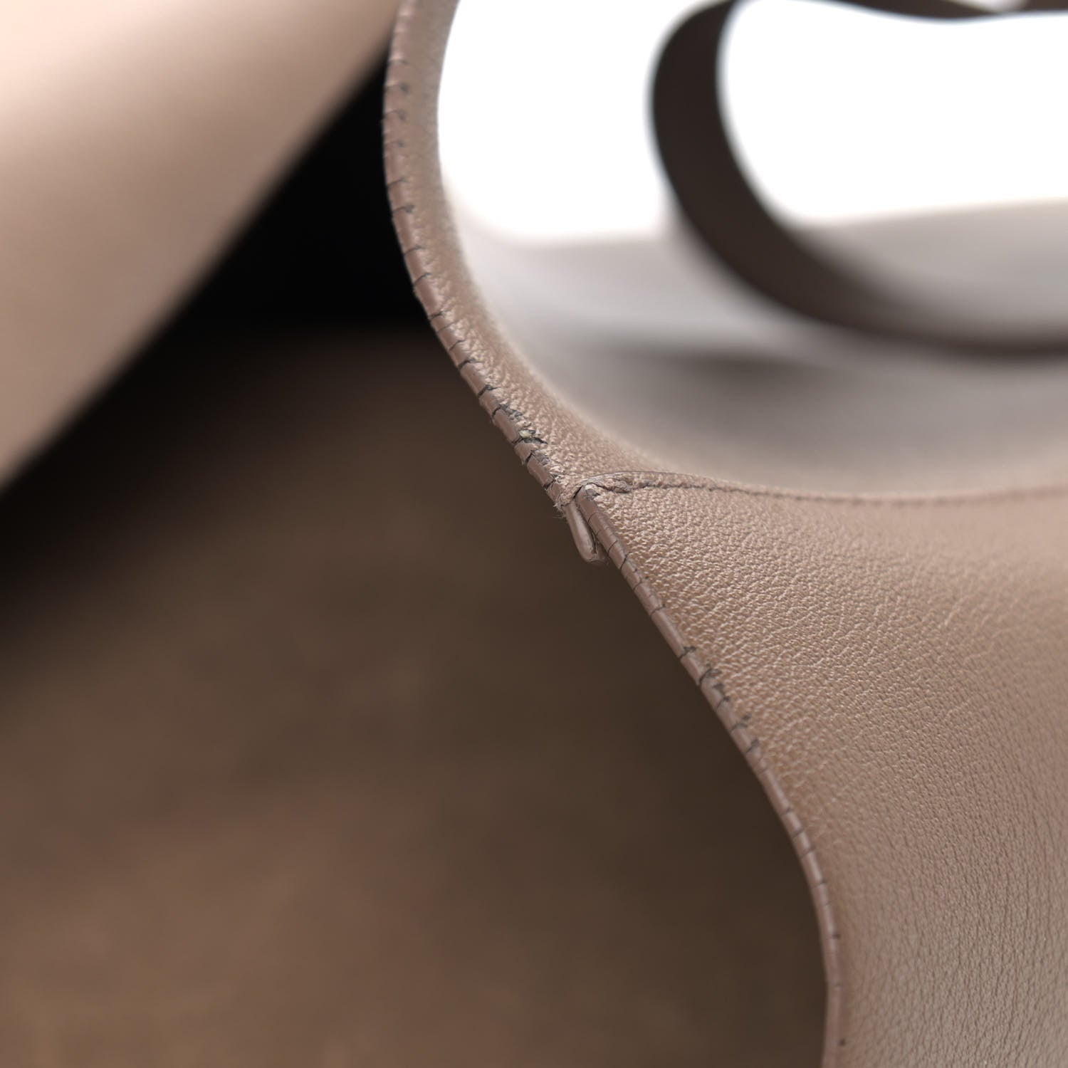 Saint Laurent Calfskin Large Shopping Tote Taupe 16 of 28