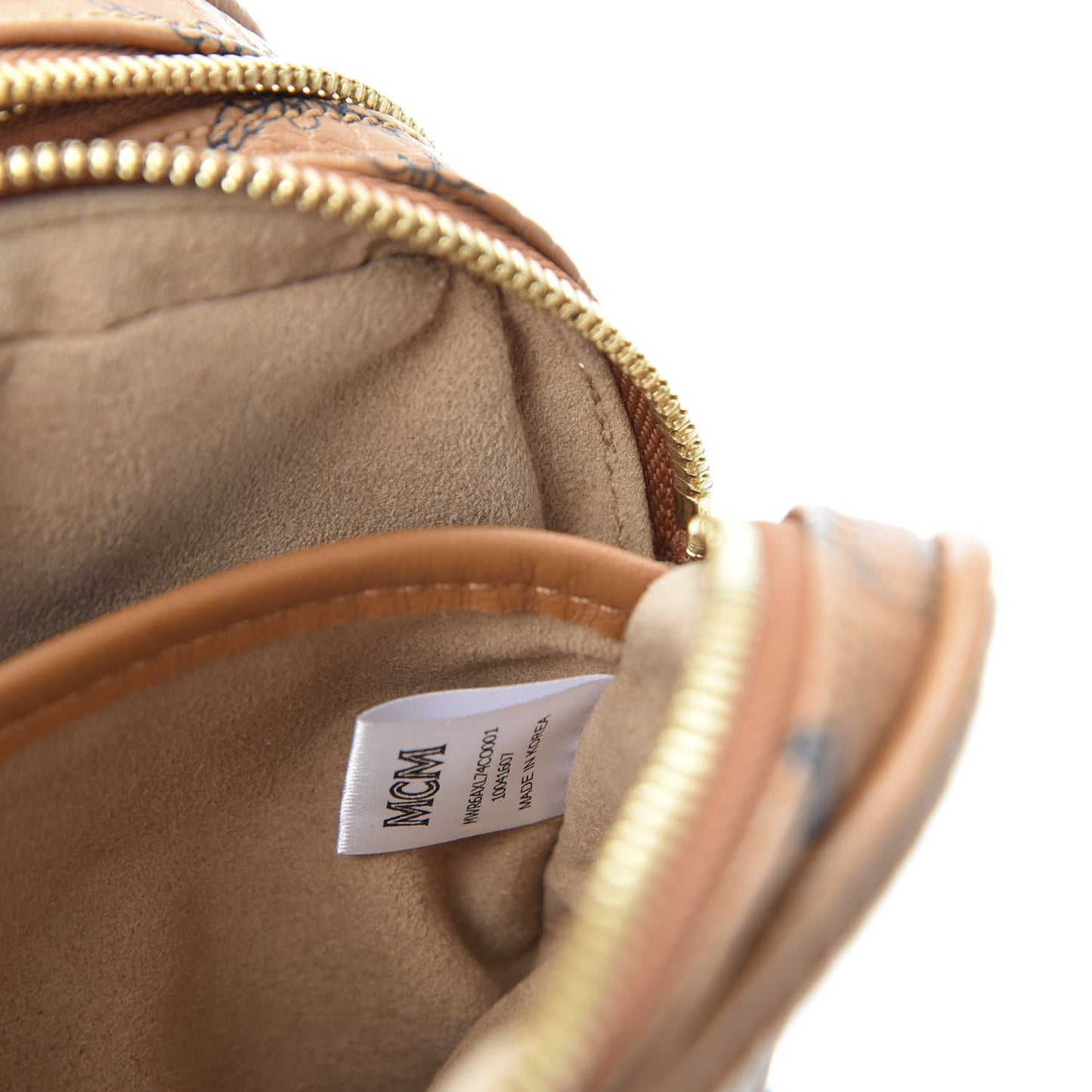Visetos Camera Crossbody Bag Cognac