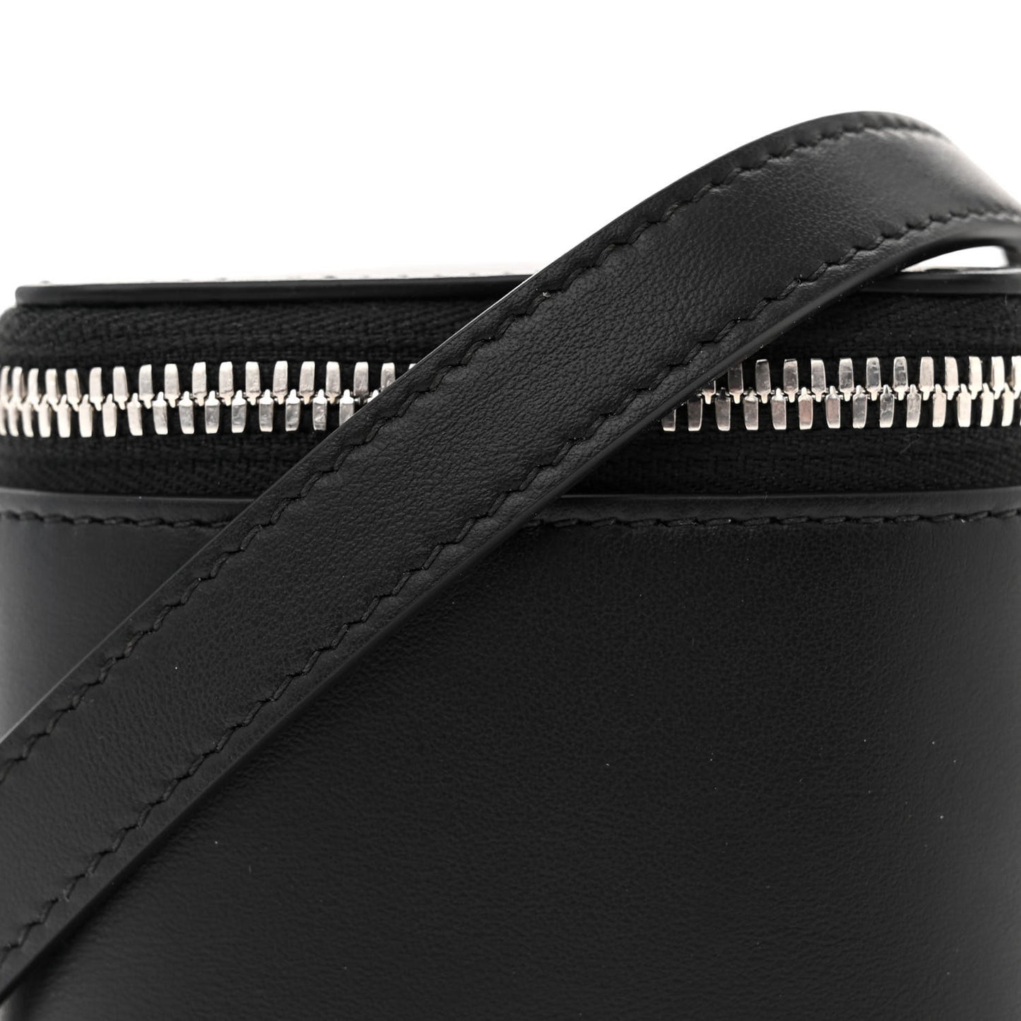 Calfskin Micro Vanity Bag Black