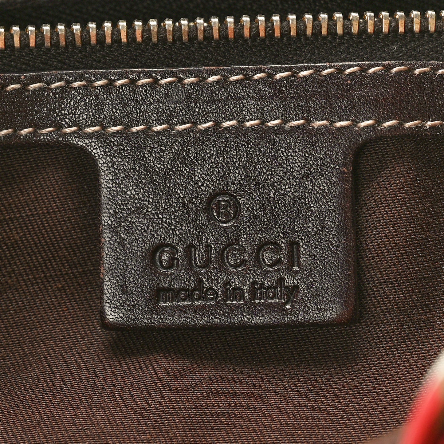 Monogram Medium Positano Tote Dark Brown