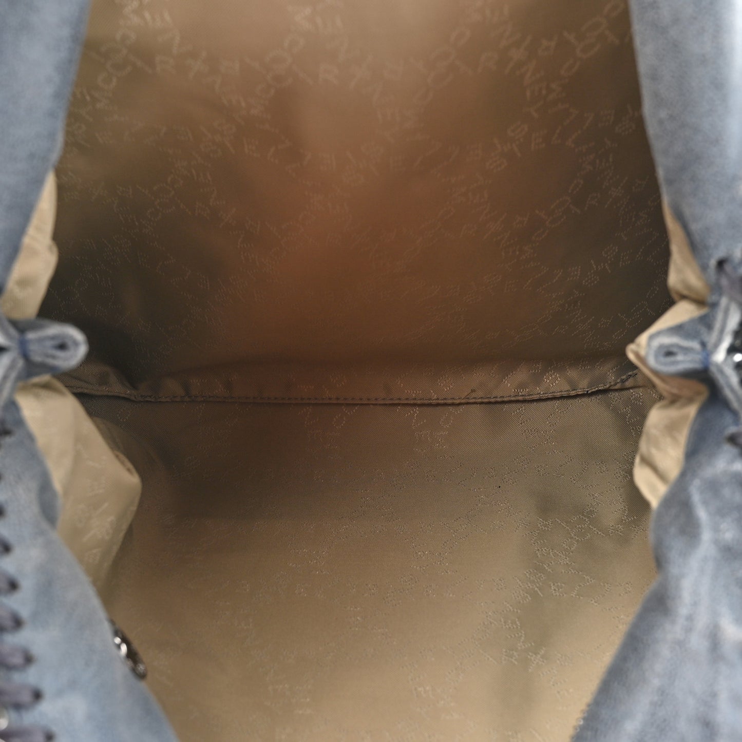 Shaggy Deer Small Falabella Tote Blue