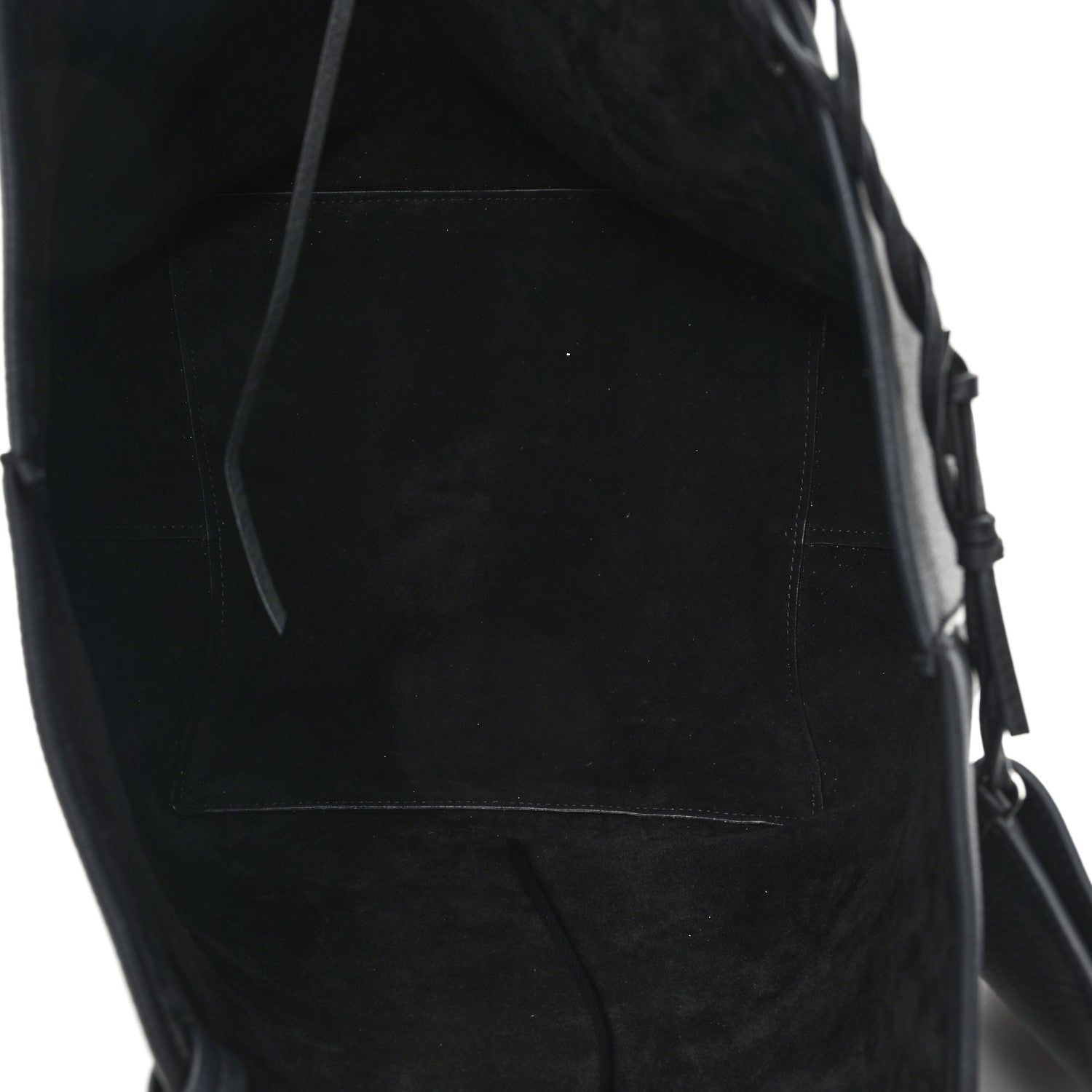 The Row Grained Calfskin Park Tote Three Black 6 of 11