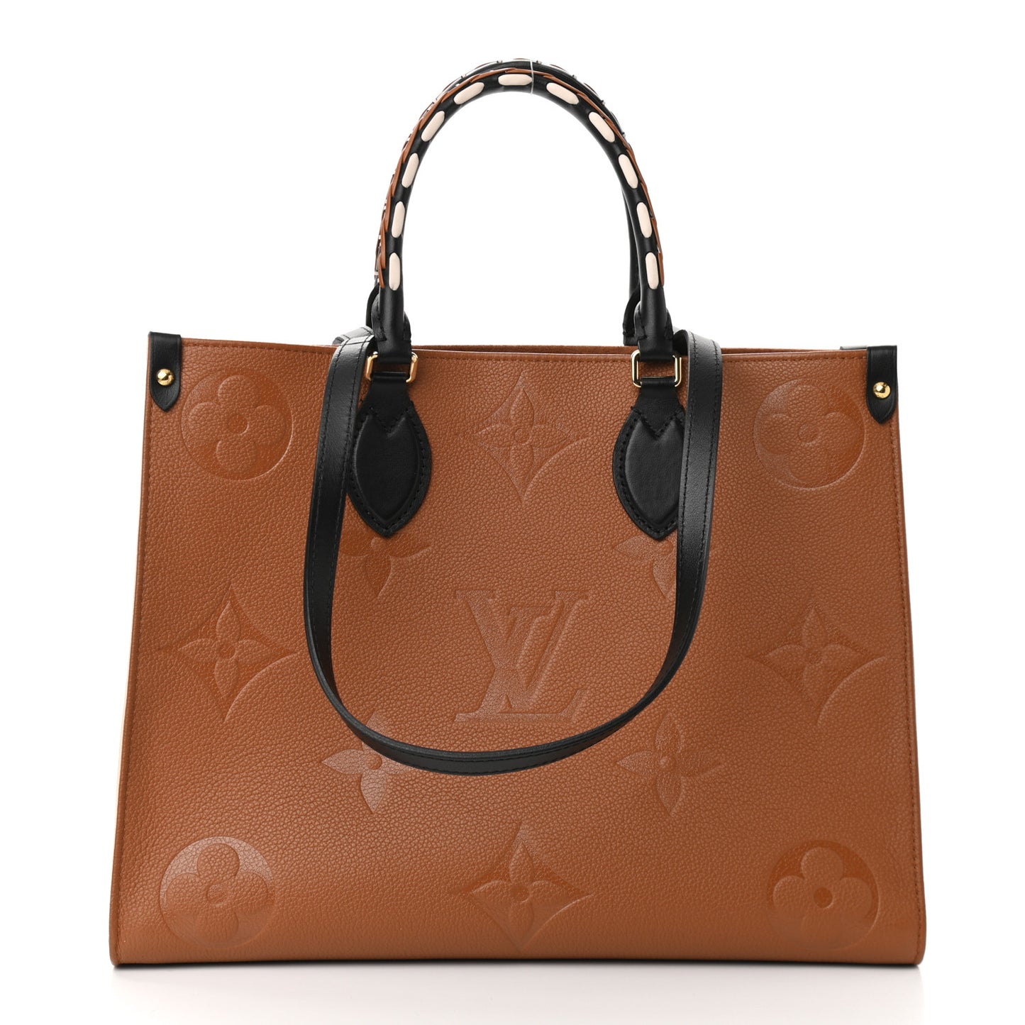 Empreinte Monogram Giant Wild At Heart Onthego MM Caramel