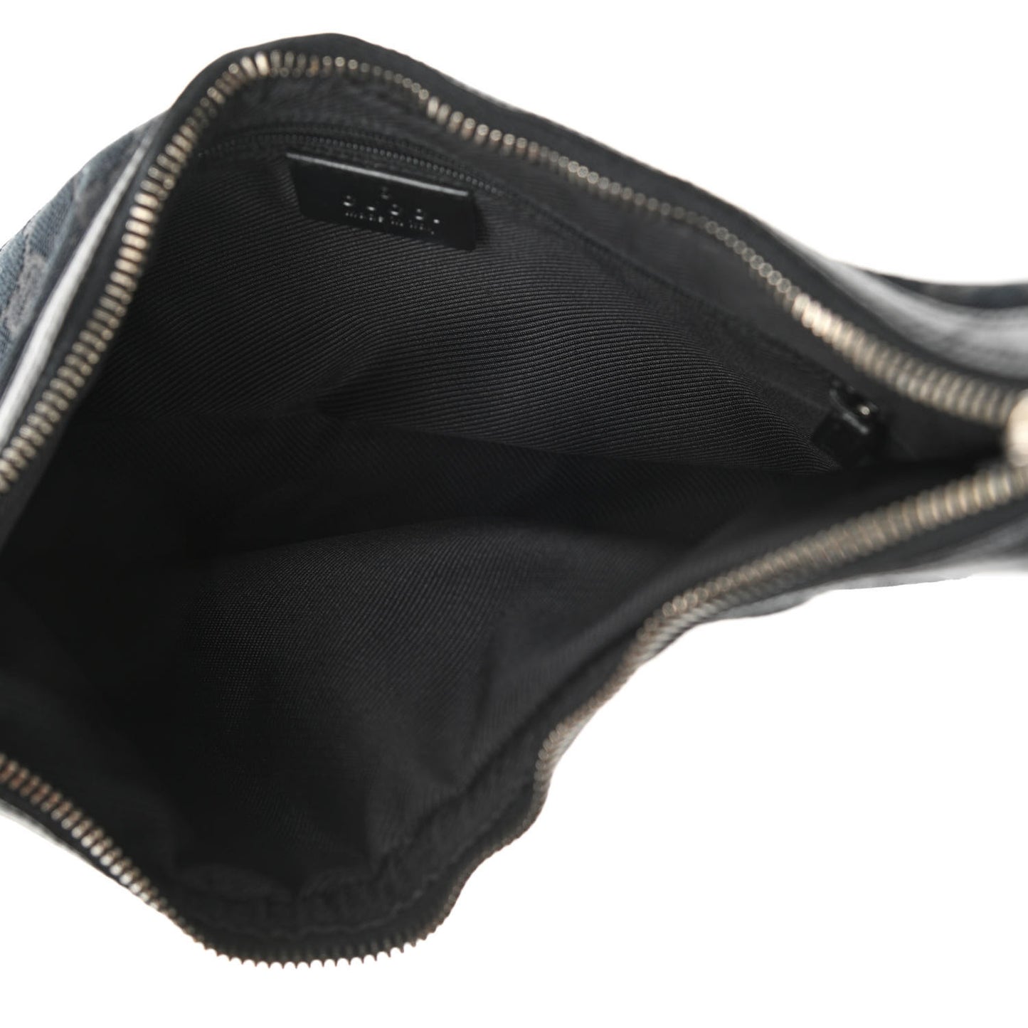 Monogram GG Small Clasp Hobo Black