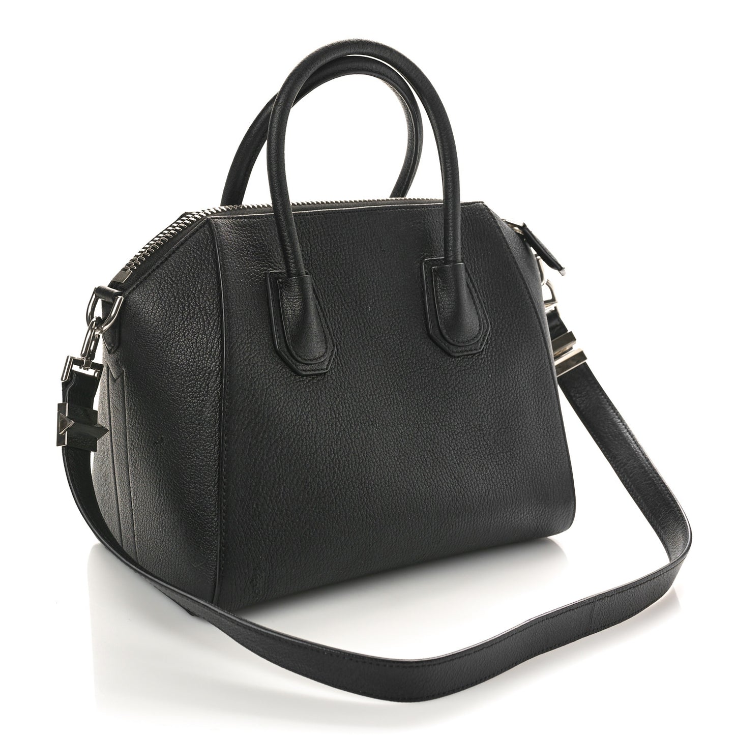 Sugar Goatskin Small Antigona Black