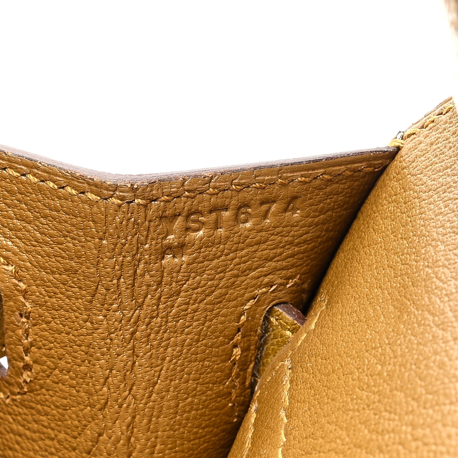 Hermes Madame Calfskin Birkin Sellier 25 Bronze Dore 7 of 10