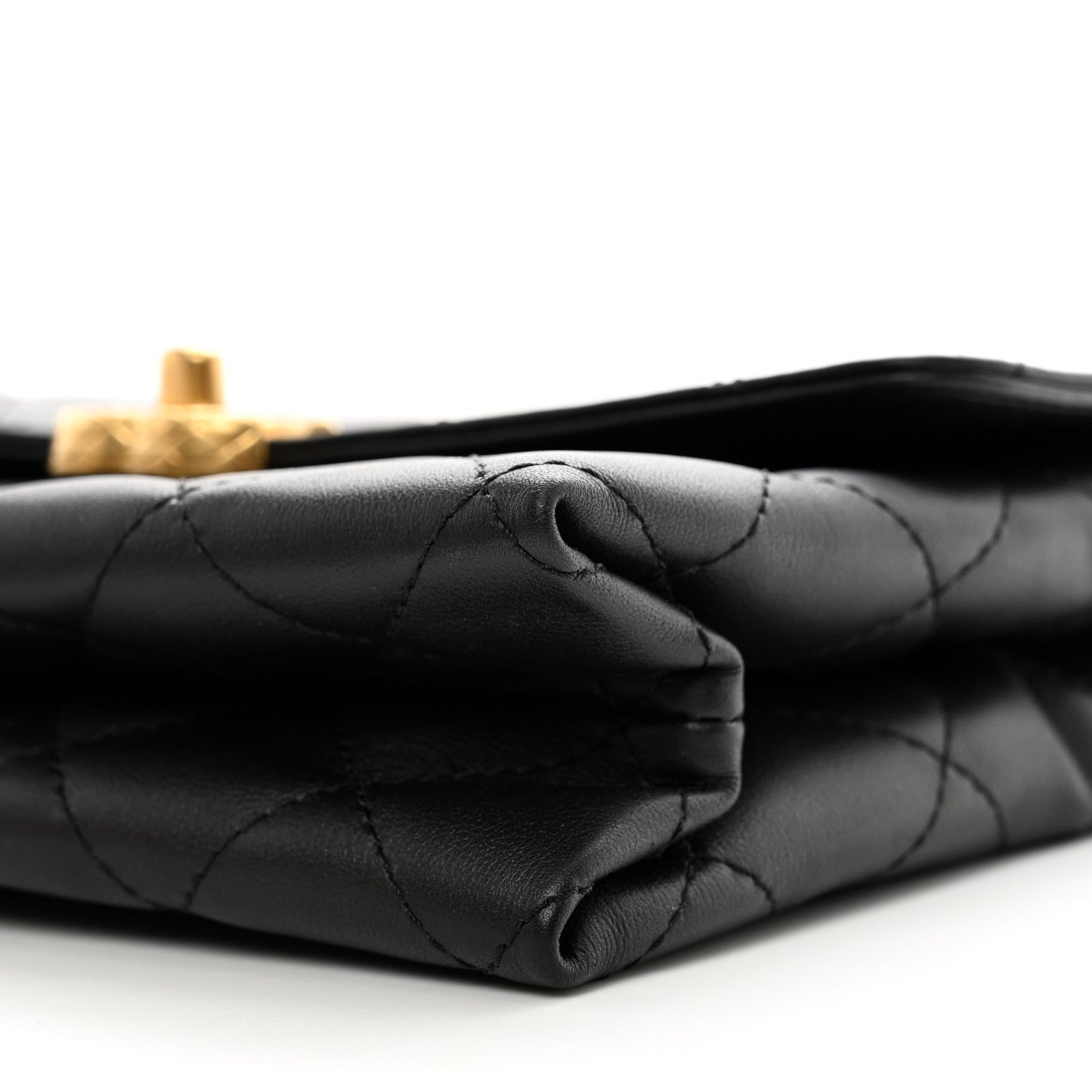 Chanel Lambskin Quilted Small Chain Flap Black 10 of 10
