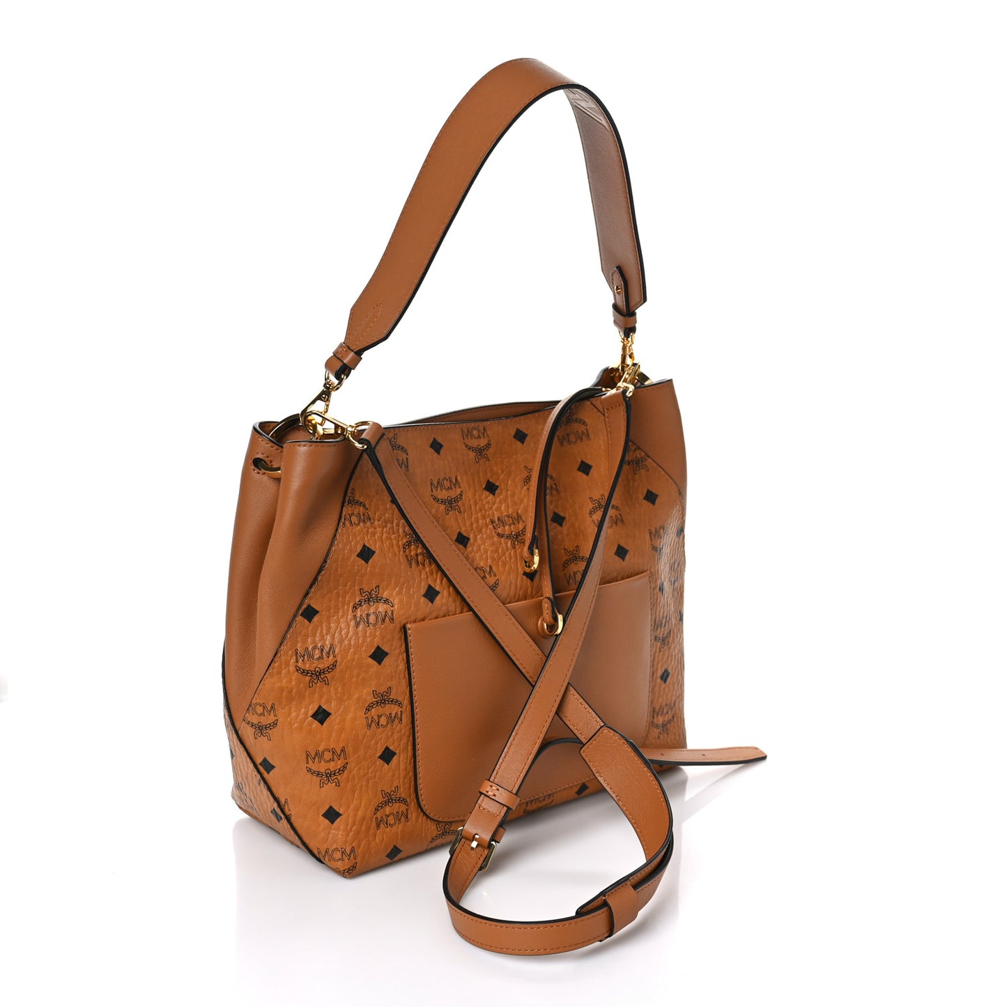 Visetos Medium Klara Hobo Cognac