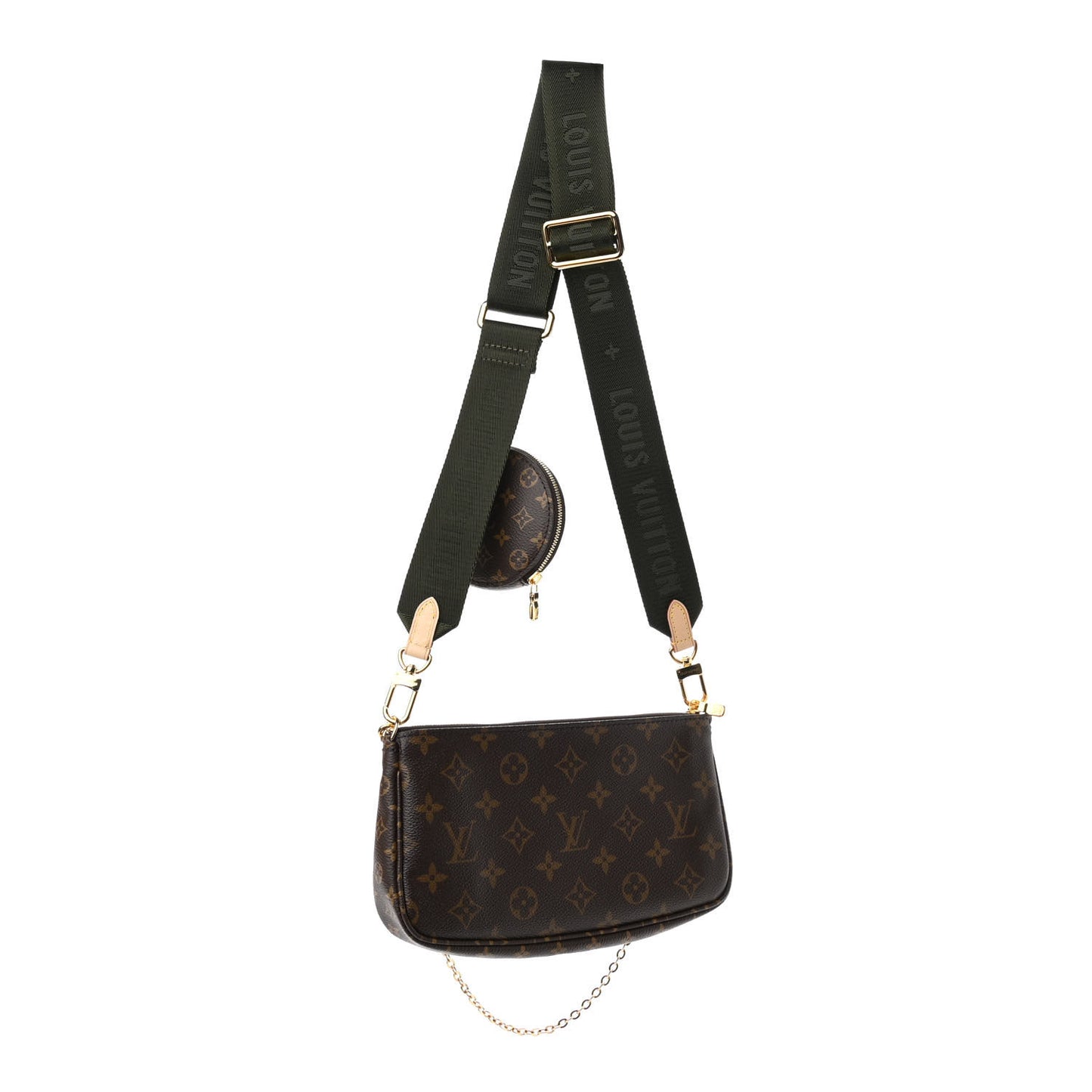 Monogram Multi Pochette Accessories Kaki
