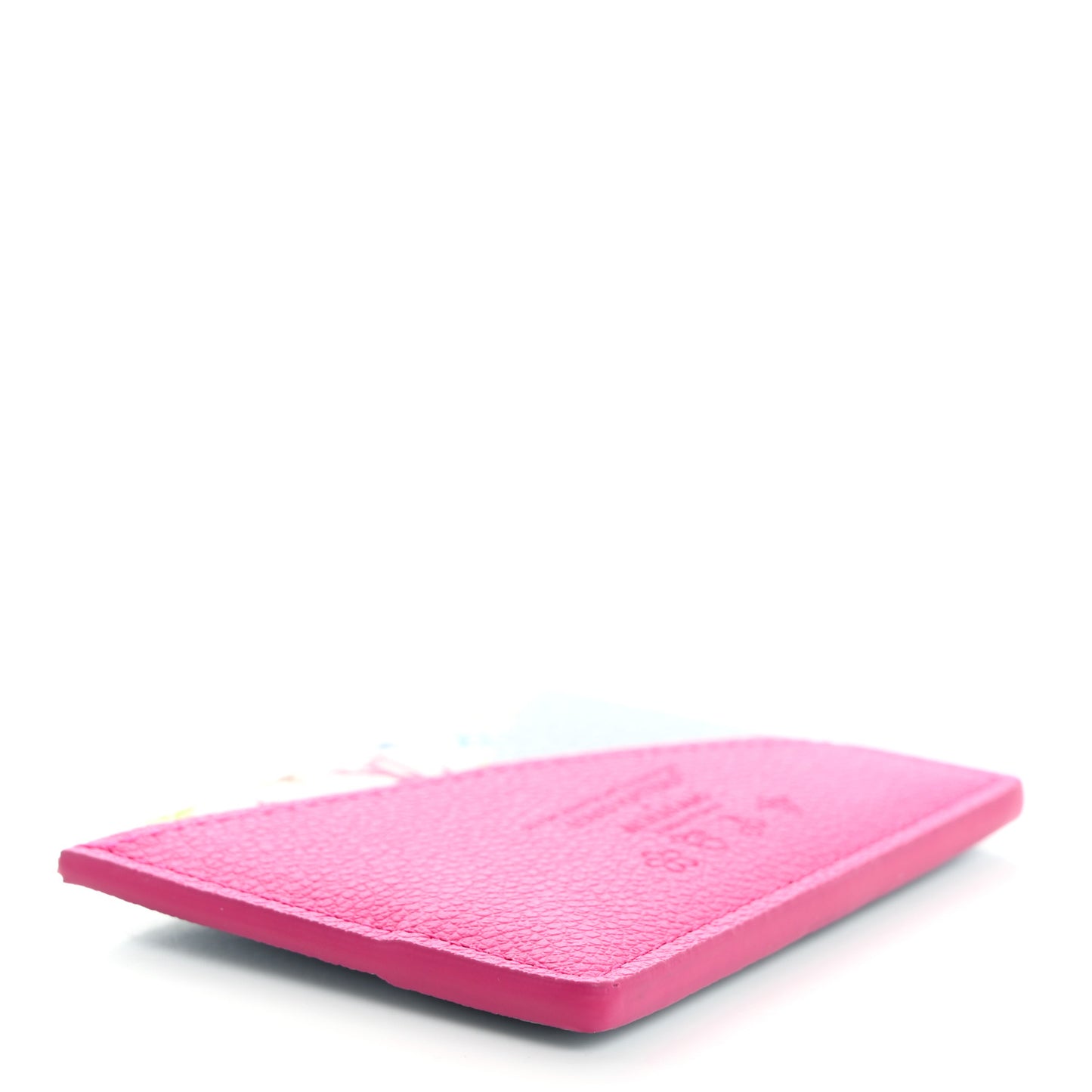 LV X TM Monogram Multicolor Criss-Cross Card Holder Kawaii Pink