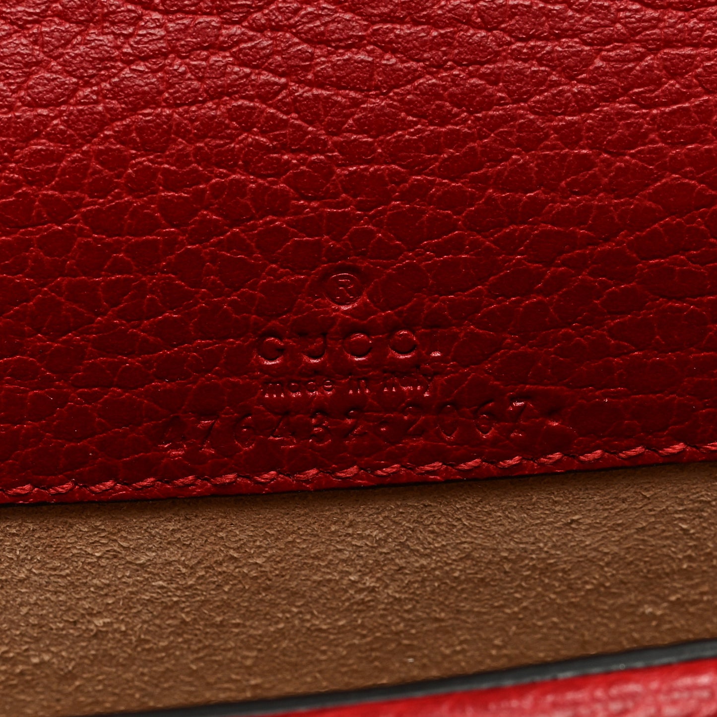 Calfskin Super Mini Dionysus Shoulder Bag Hibiscus Red