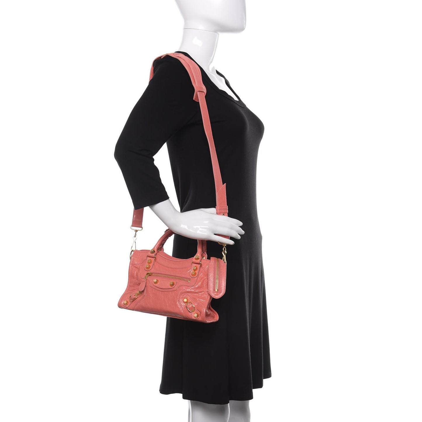 Agneau Giant 12 Gold Hardware Mini City Rose Azalee Rose Jaipur
