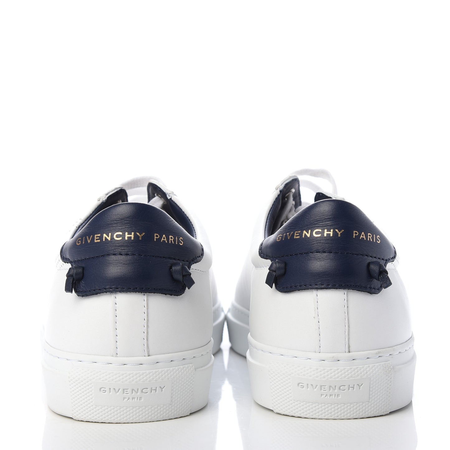 Calfskin Perforated Urban Street Sneakers 39 White