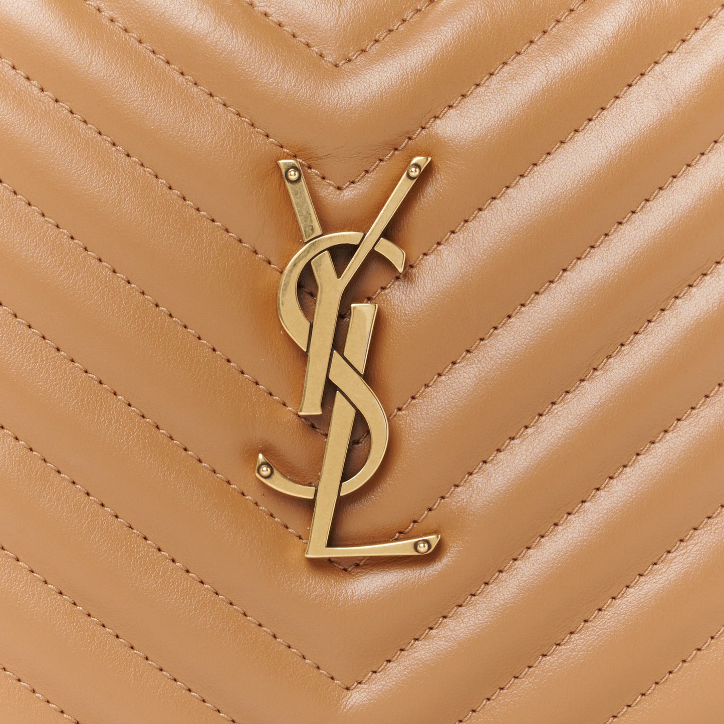 Calfskin Matelasse Monogram Lou Camera Bag Cinnamon