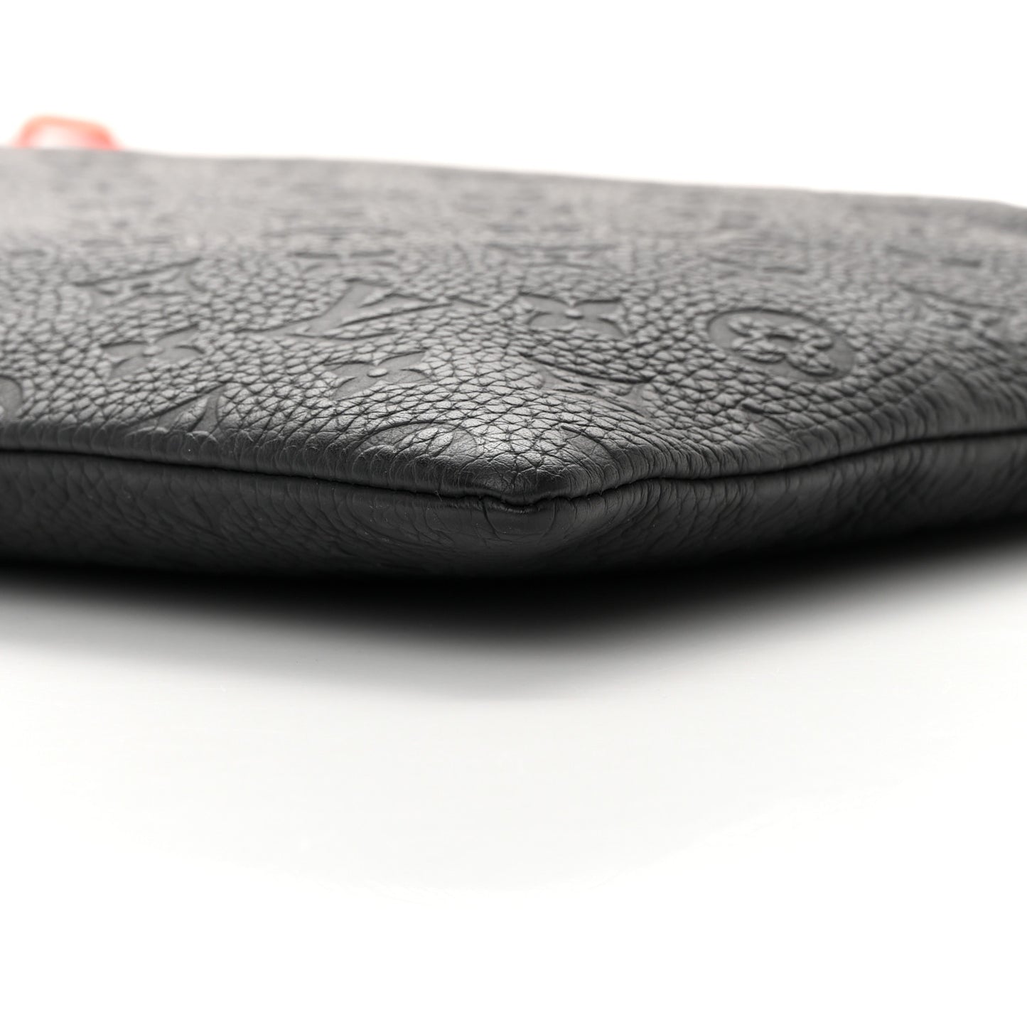 Taurillon Monogram Solar Ray A4 Pouch Black