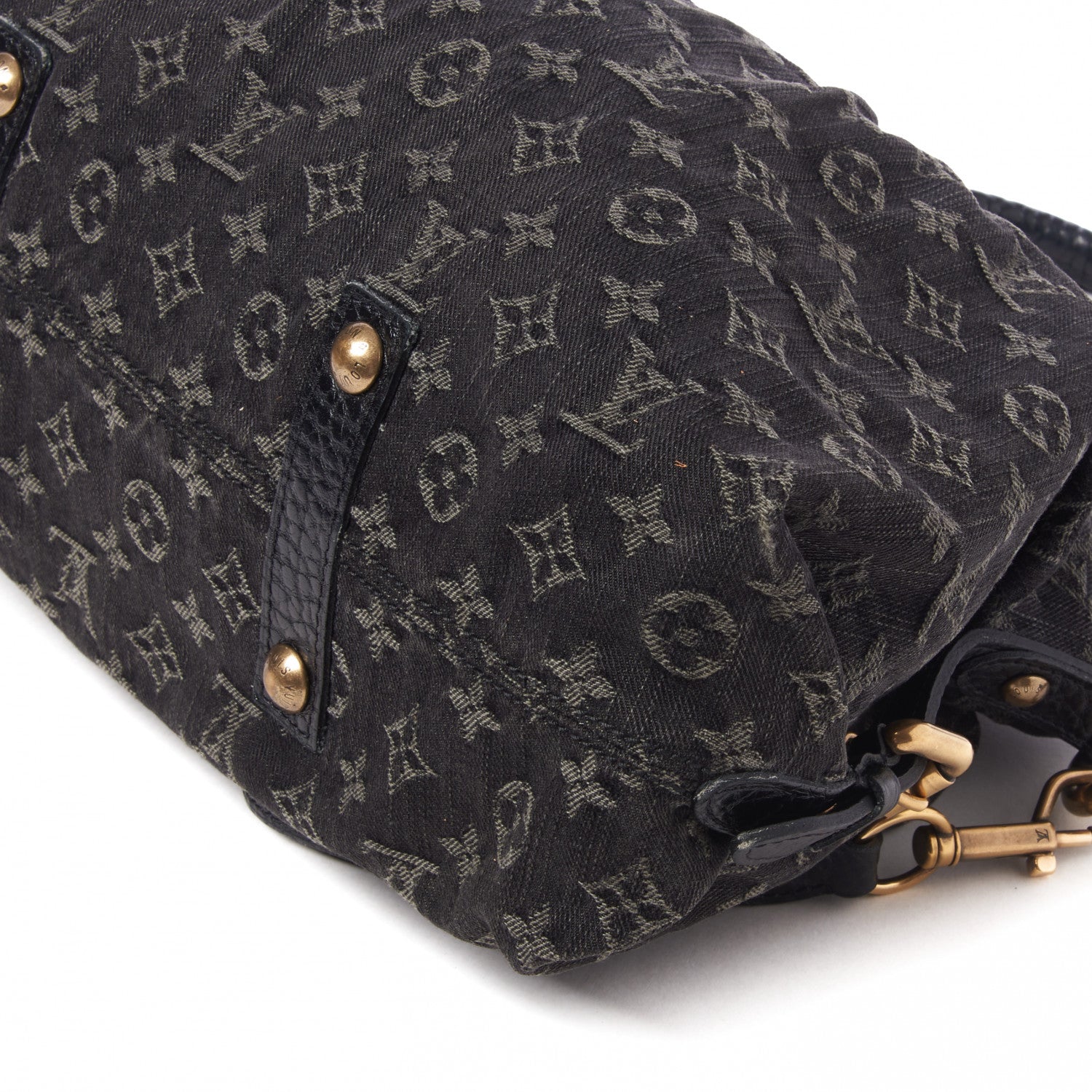 Louis Vuitton Denim Neo Cabby MM Black 5 of 7