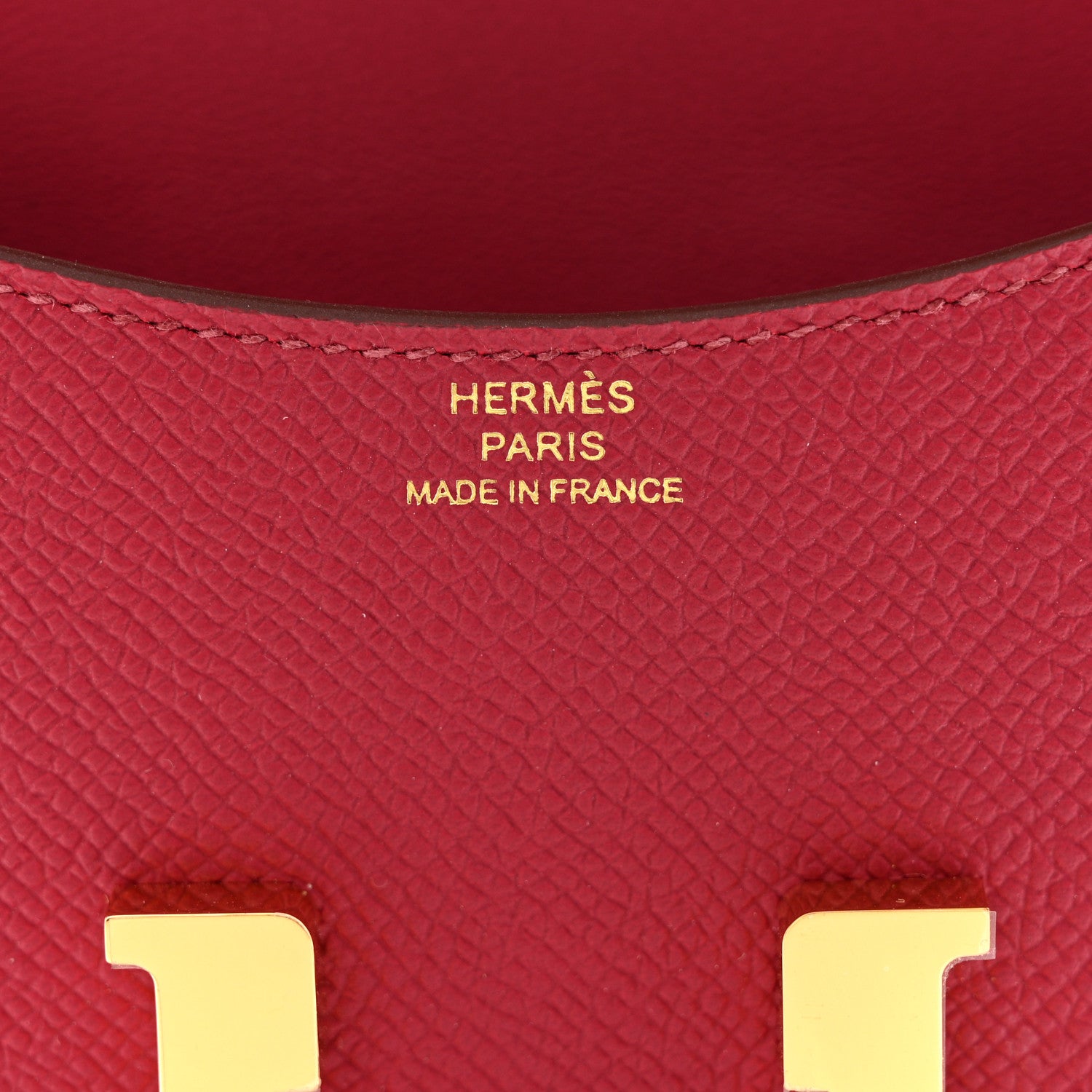 Hermes Epsom Constance Slim Wallet Rubis 7 of 9