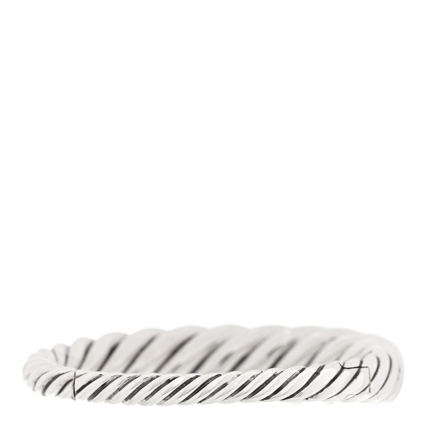 Sterling Silver 17mm Pure Form Cable Bracelet