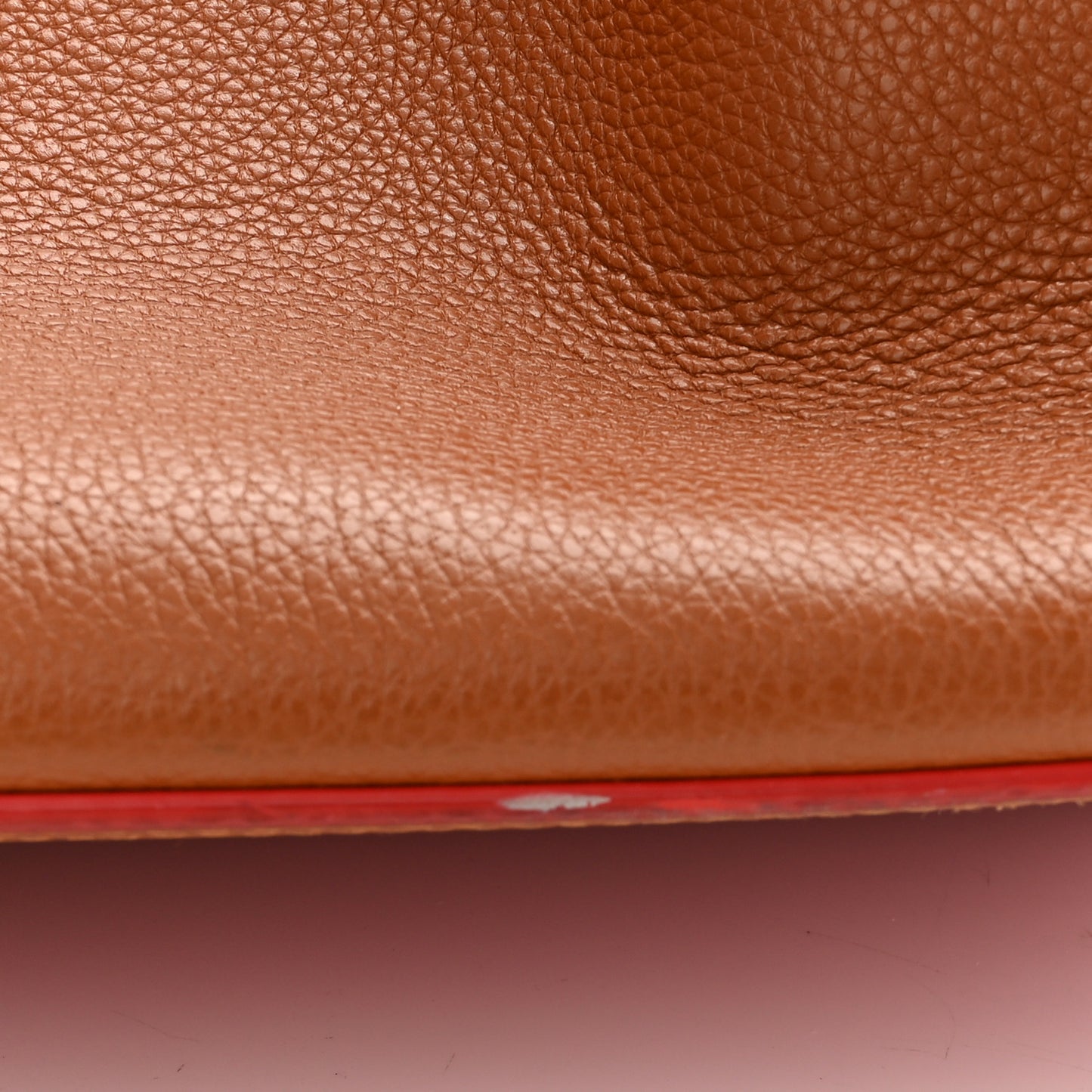 Calfskin Large Cabarock Spikes Tote Coconut