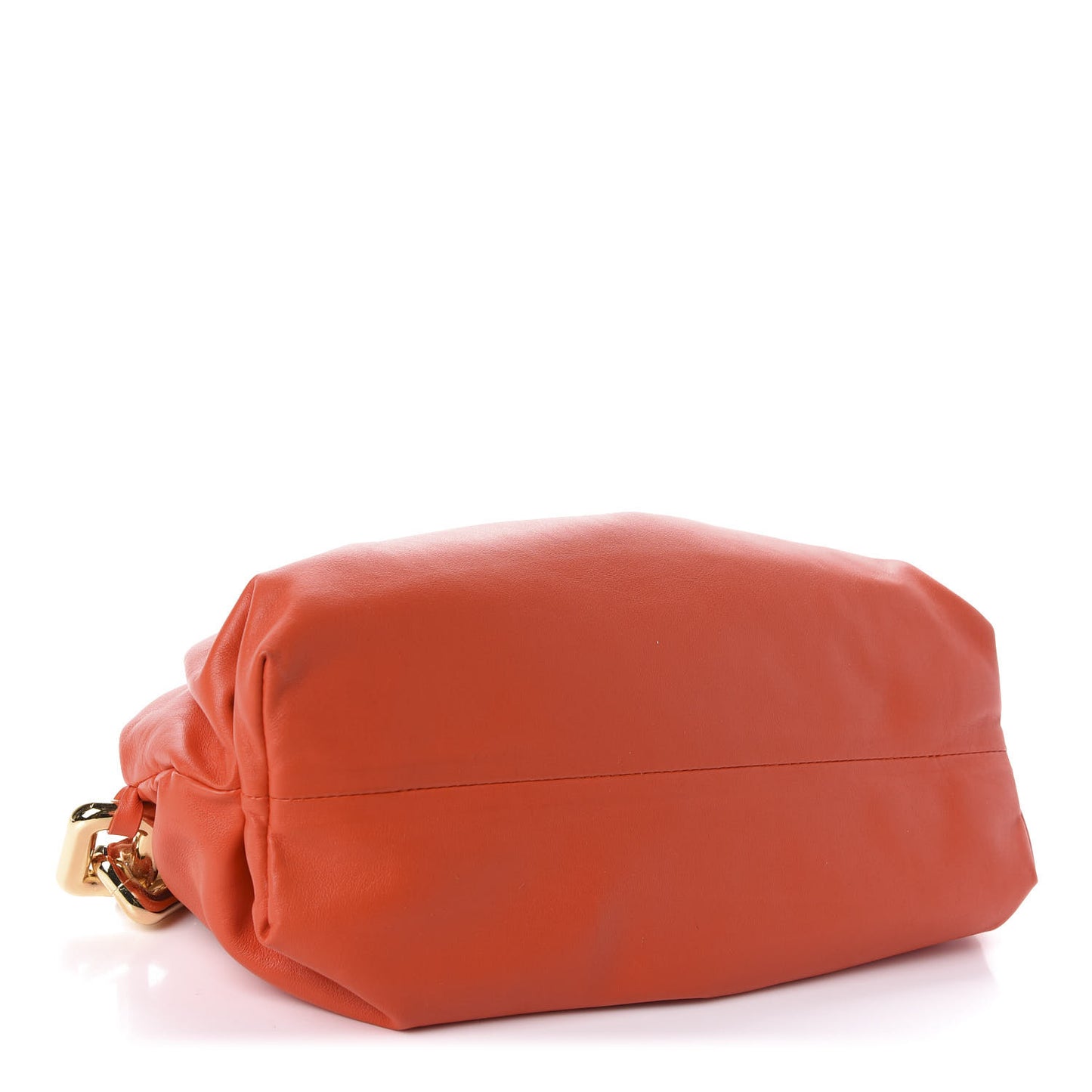 Calfskin The Pouch Chain Orange