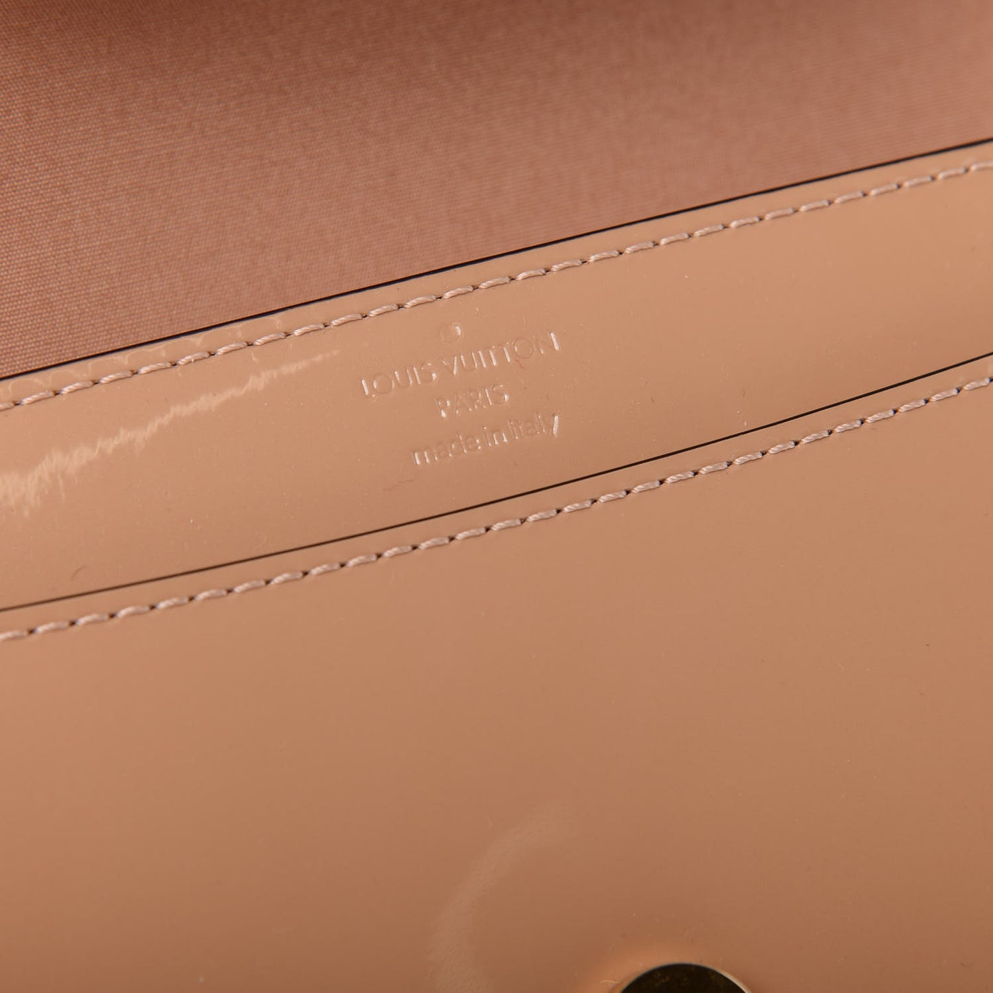 Patent Louise EW Clutch NM Nude