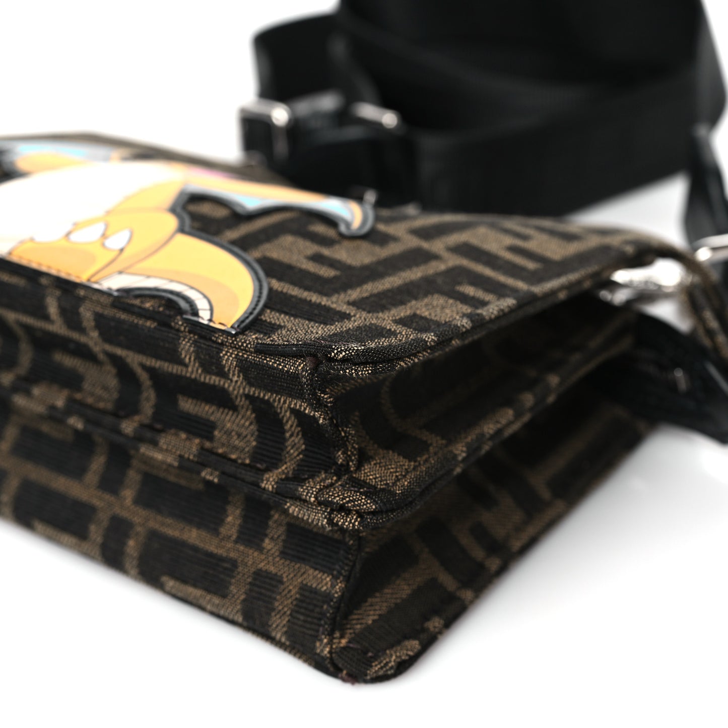 X FRGMT X POKEMON Fabric Jacquard FF 1974 Pokemon Inlay Peekaboo I See U X Cross Satchel Tobacco Moro Multicolor Black