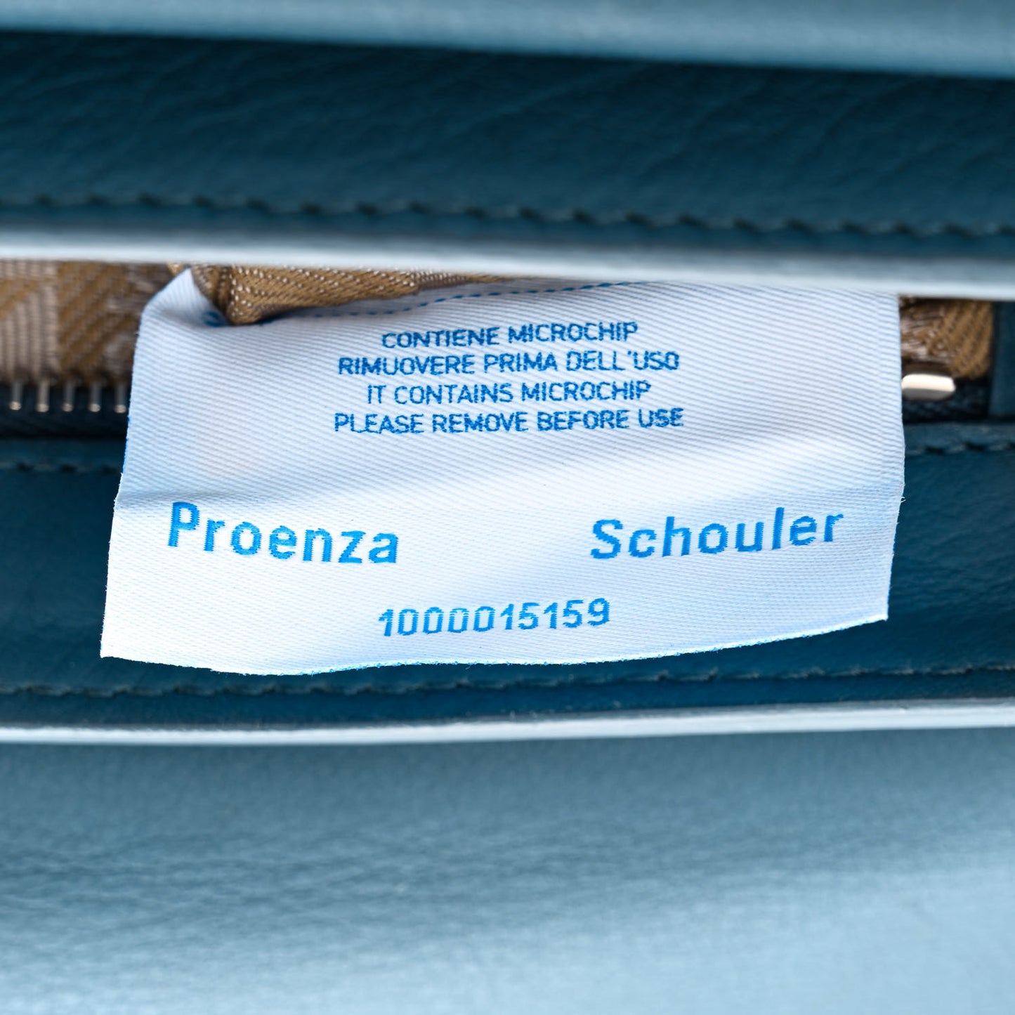 Calfskin Mini PS11 Classic Shoulder Bag Dark Teal