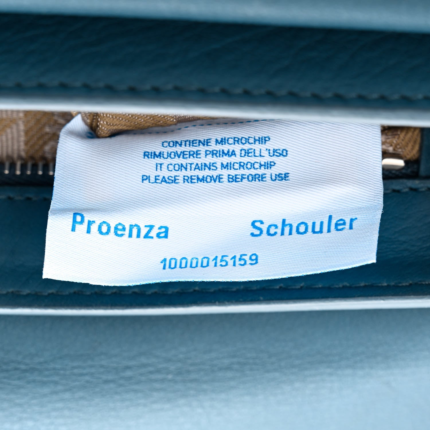 Proenza Schouler Calfskin Mini PS11 Classic Shoulder Bag Dark Teal 8 of 17