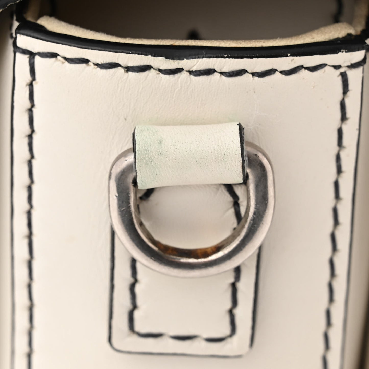 Smooth Calfskin Dio(r)evolution Flap Bag Off White