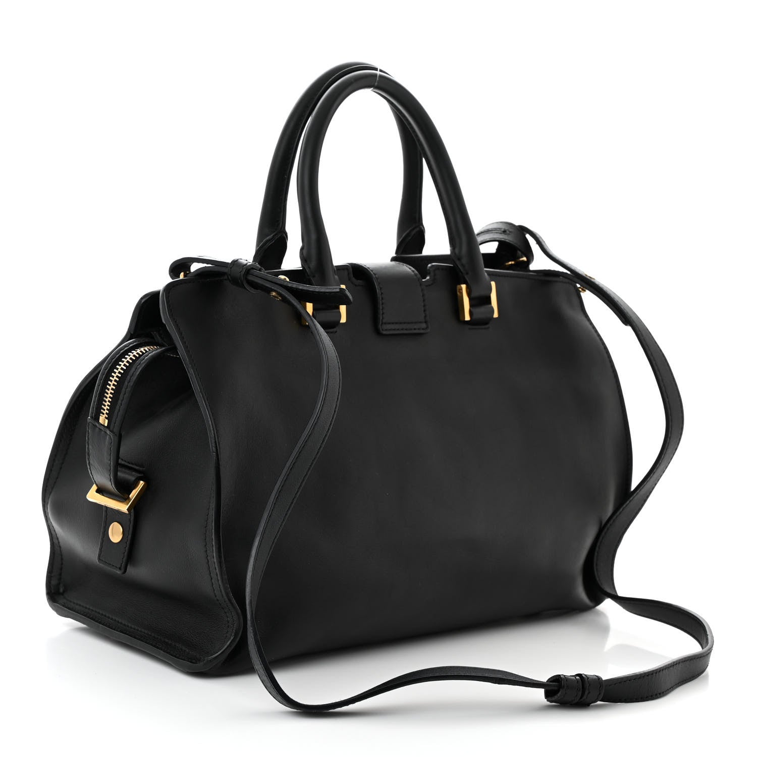 Saint Laurent Calfskin Small Classic Y Cabas Black 3 of 10