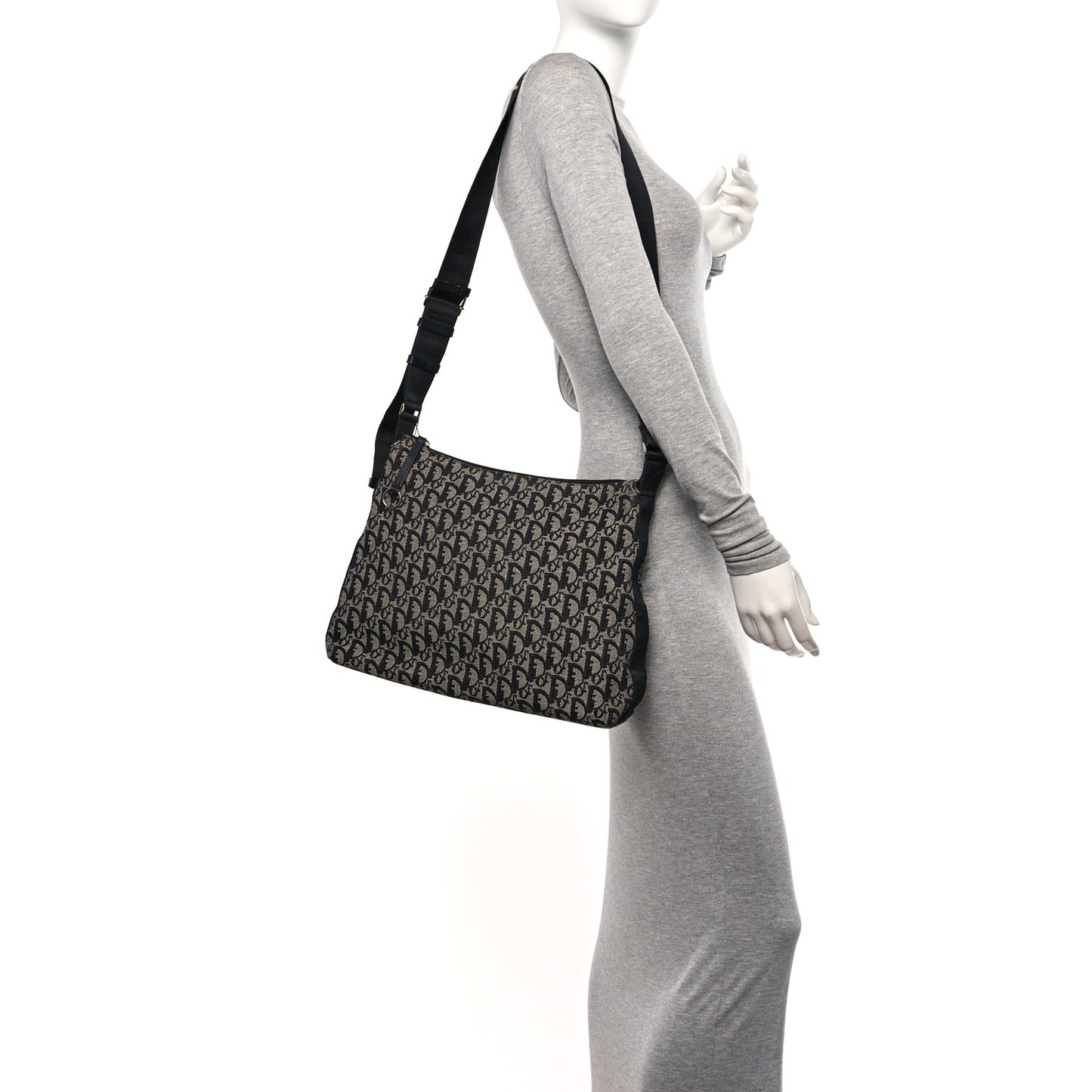 Monogram Messenger Black