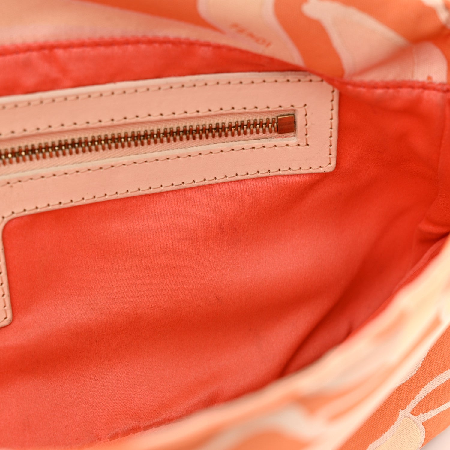 Fendi Satin Swirl Print Baguette Multicolor 10 of 13