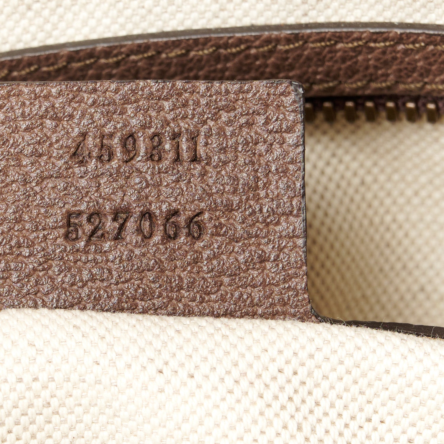 Gucci Soft GG Supreme Monogram Web Medium Duffle Bag Beige New Acero Crop 7 of 11
