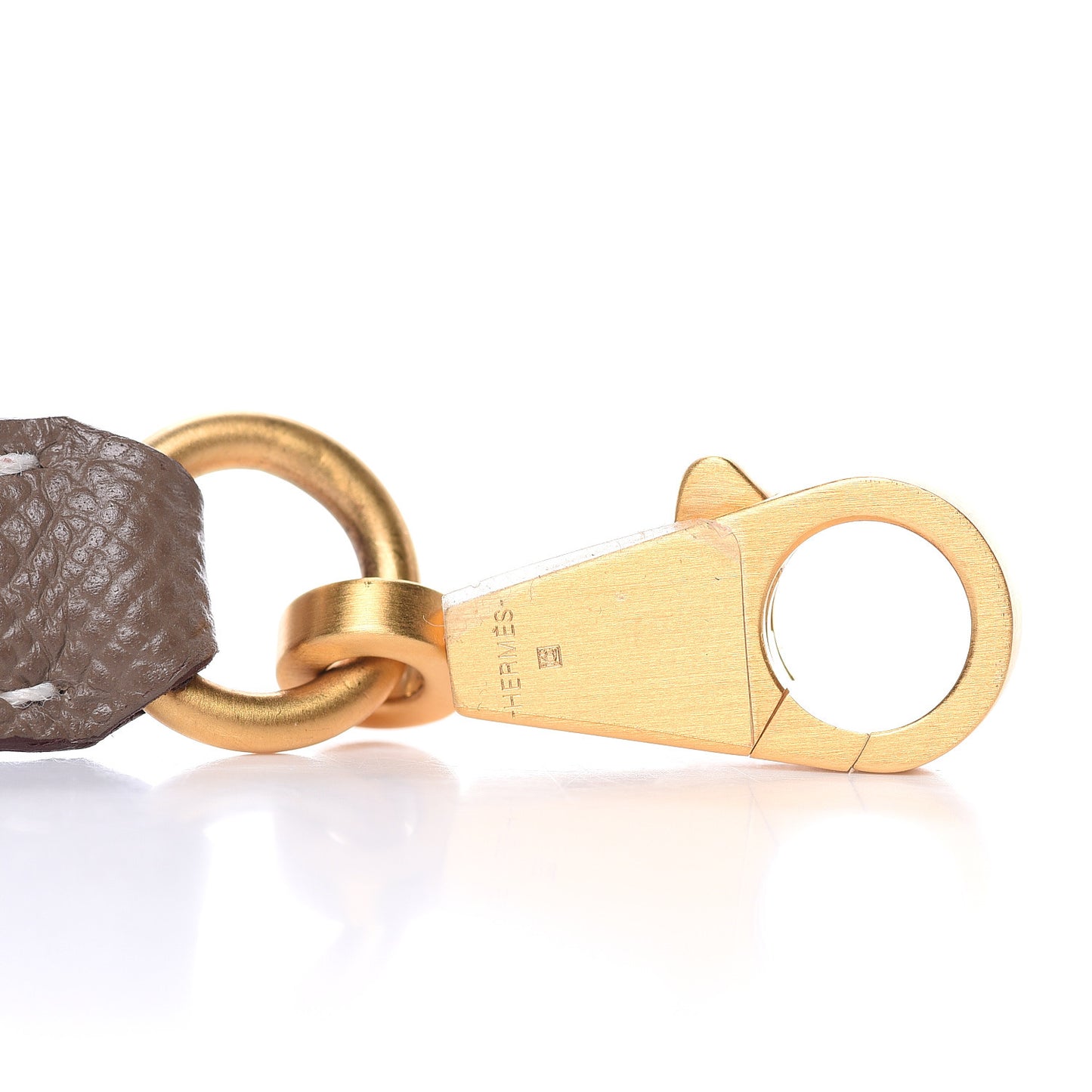 Epsom Horseshoe Kelly Sellier 25 Jaune Ambre Etoupe