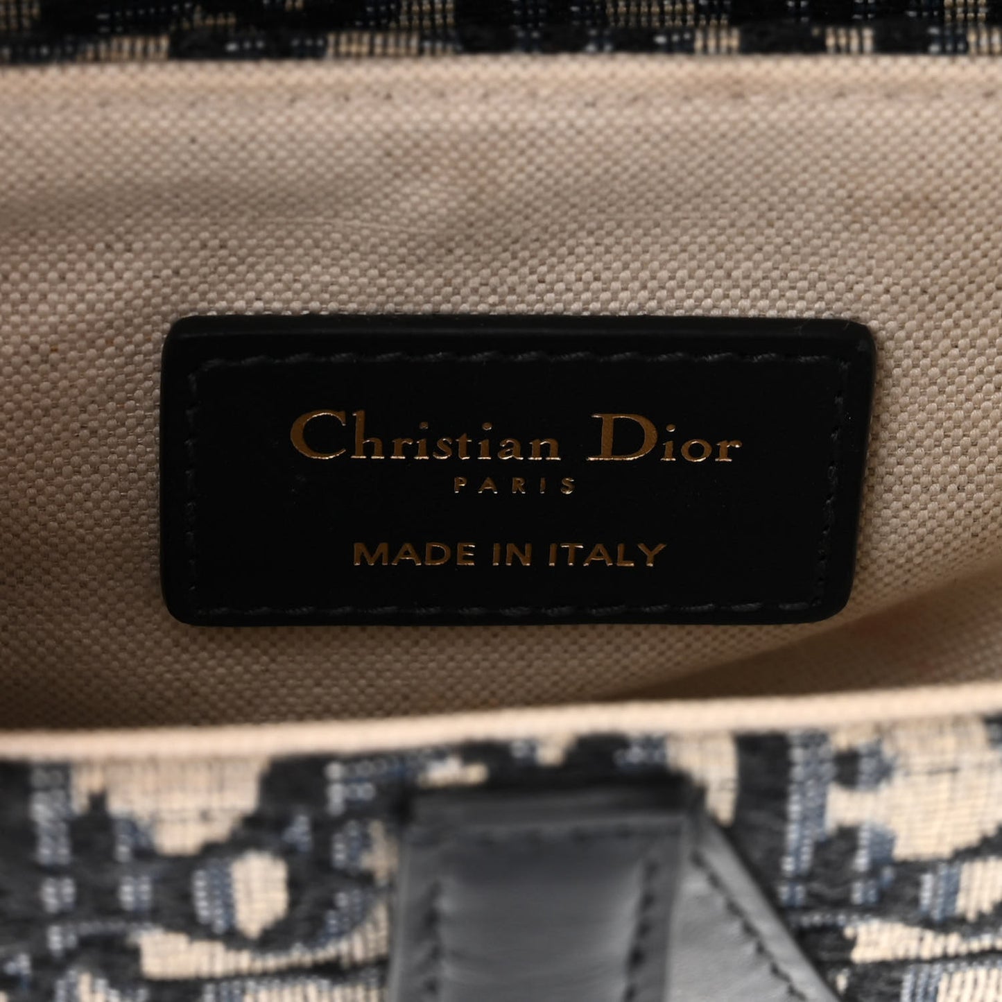 Oblique Mini Saddle Bag Blue