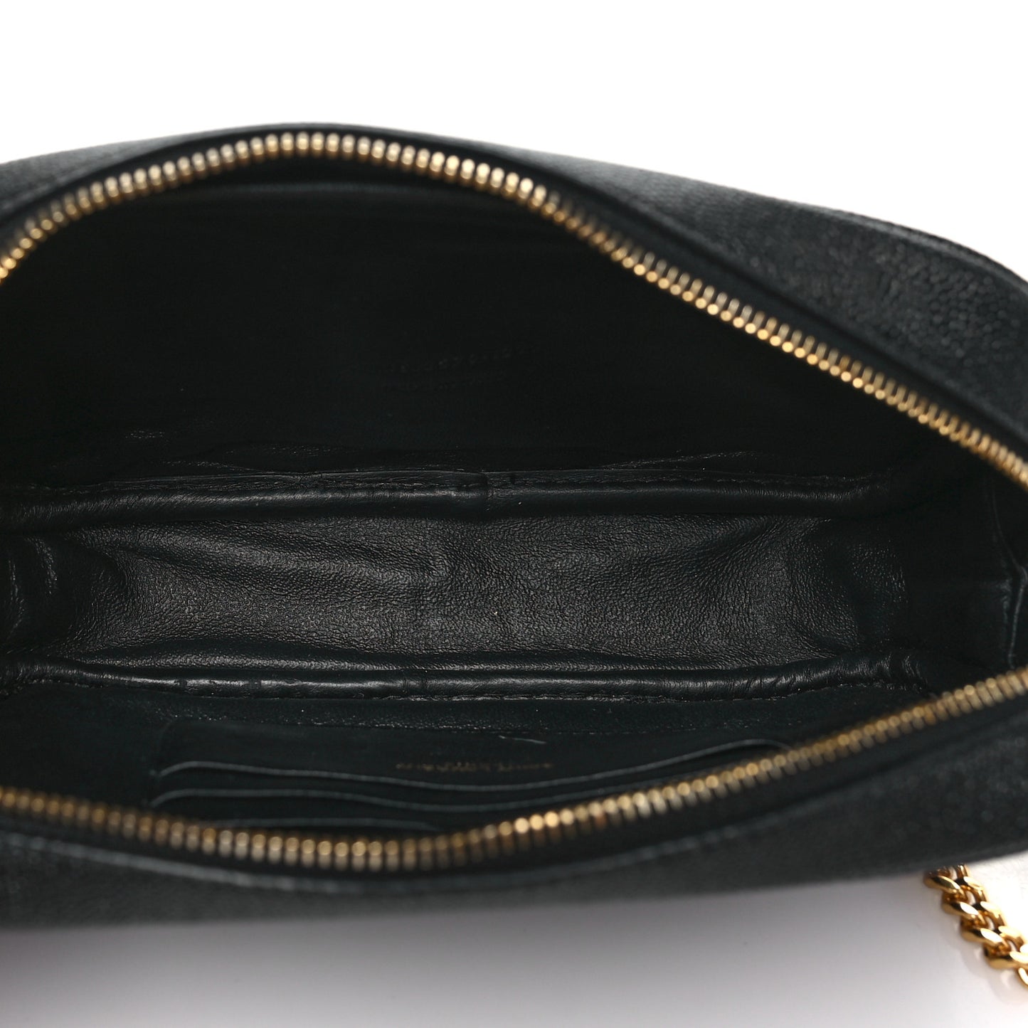 Grain De Poudre Matelasse Monogram Mini Lou Camera Bag Black