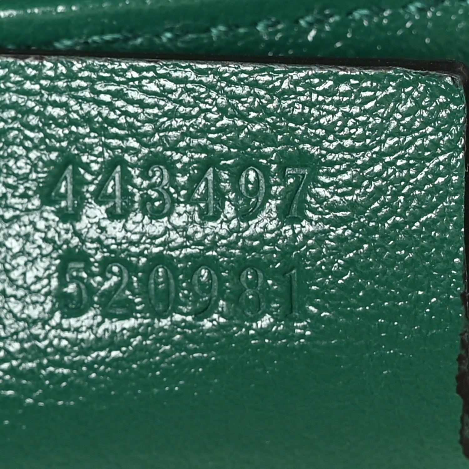 Gucci Azalea Calfskin Enamel Matelasse Diagonal Small Torchon GG Marmont Shoulder Bag New Shamarock Emerald 7 of 10