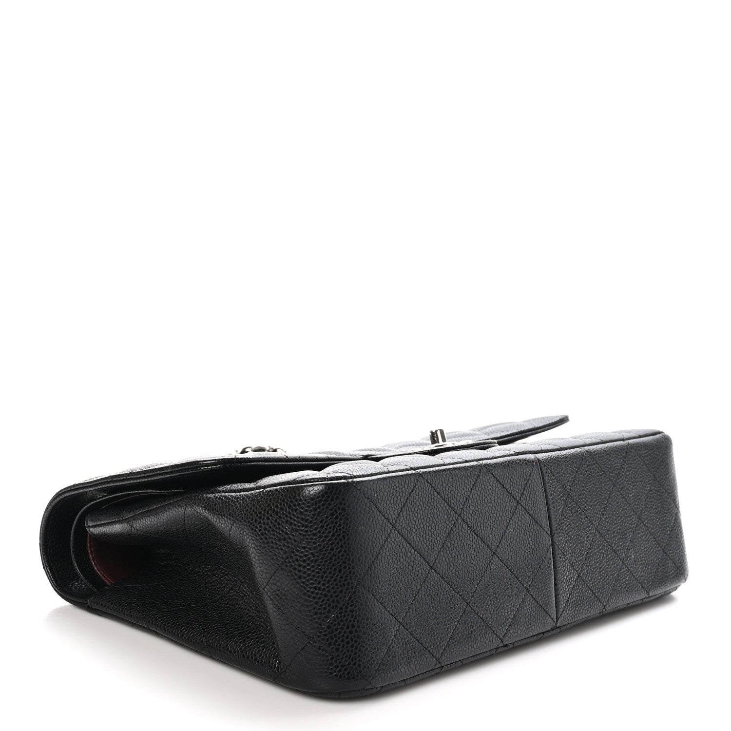 Chanel Caviar Quilted Jumbo Double Flap Black 4 of 13