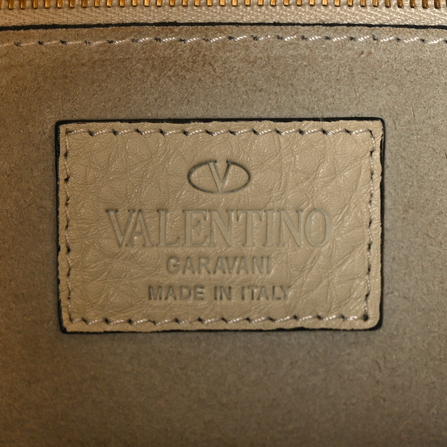 Valentino Garavani Grained Calfskin Medium My Rockstud Frame Bag Light Ivory 6 of 9