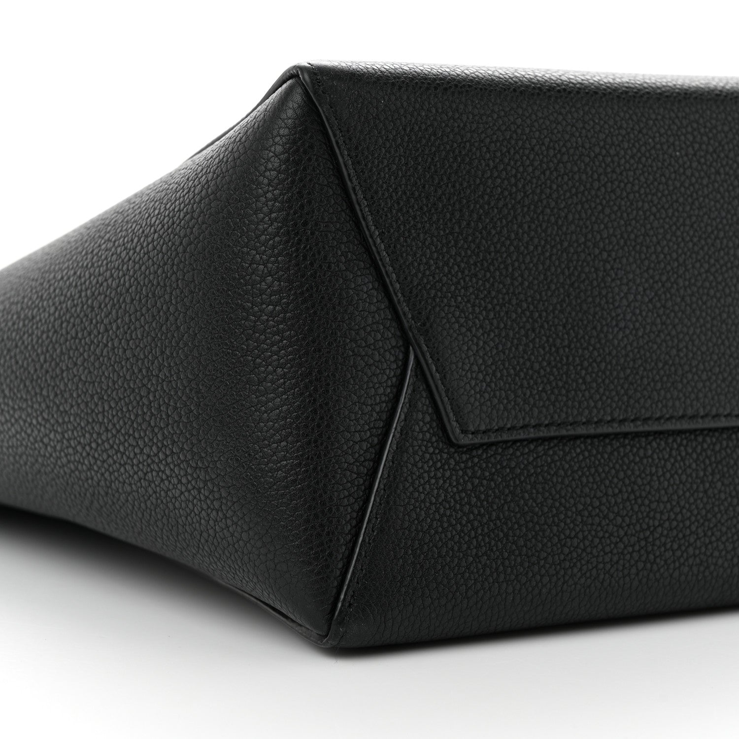 Celine Soft Grained Calfskin Small Sangle Bucket Bag Black 9 of 11