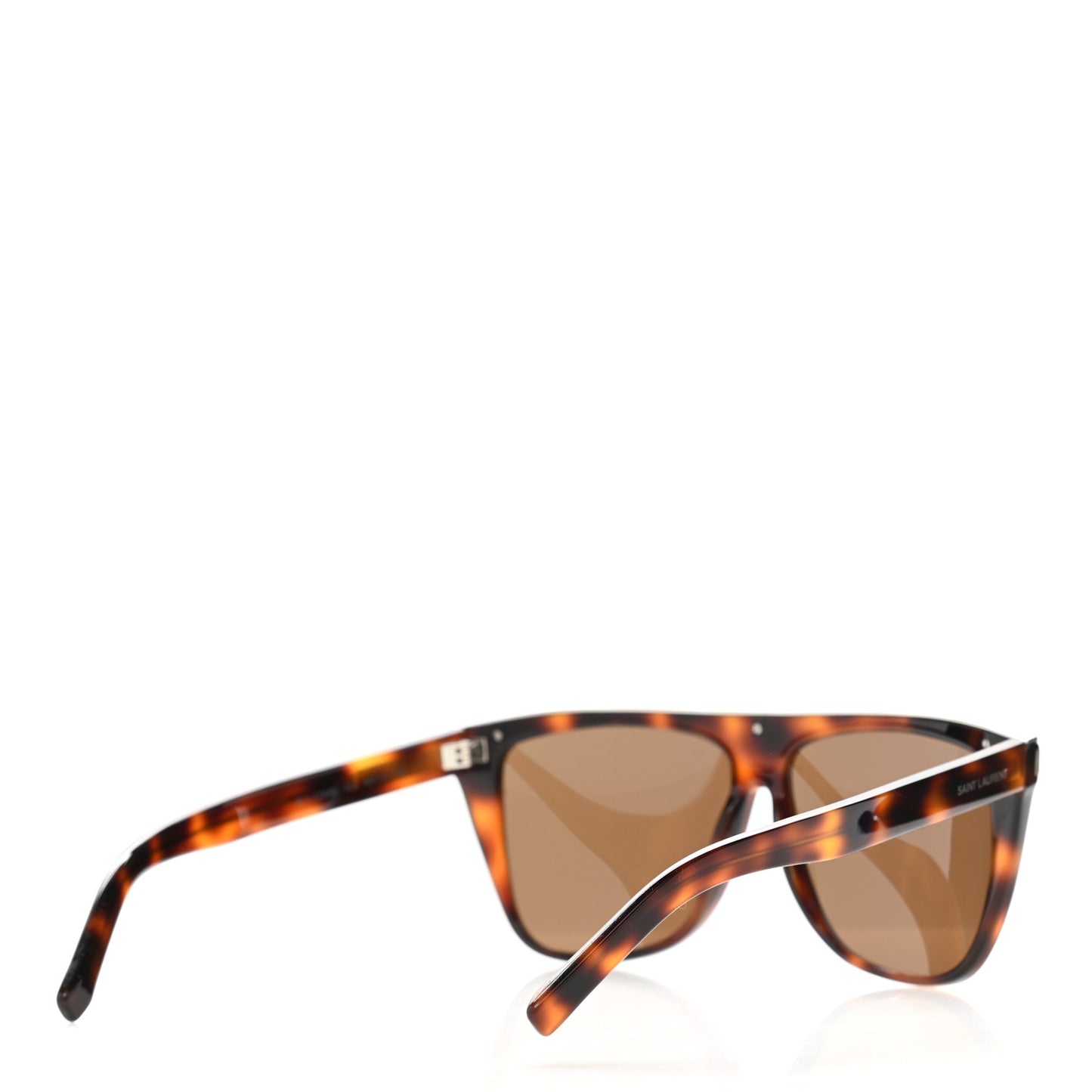 Acetate Flat Top SL1 Sunglasses Tortoise